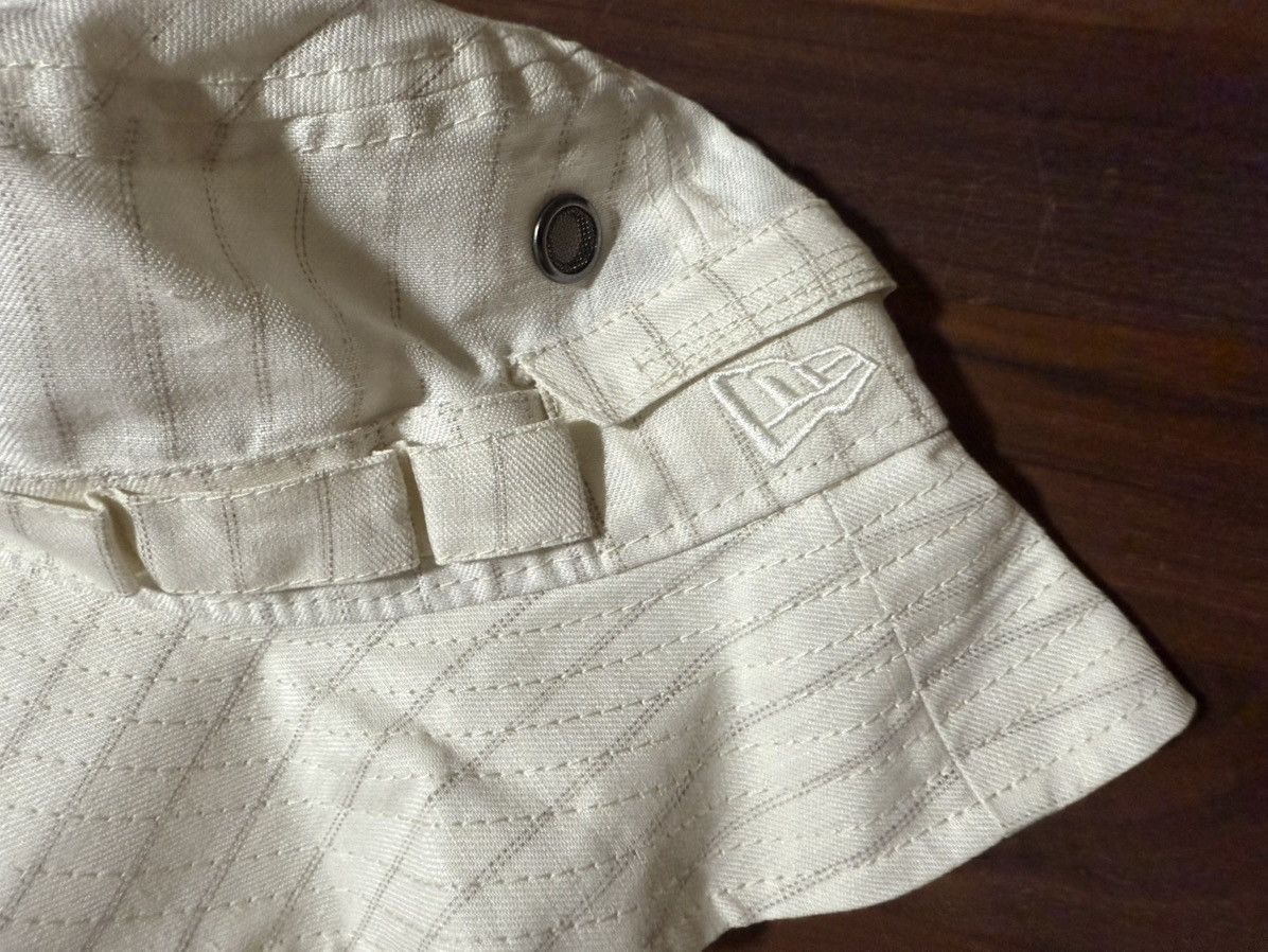 Aime Leon Dore Aime Leon Dore ALD / New Era Yankees Striped Linen Bucket Size ONE SIZE - 6 Thumbnail