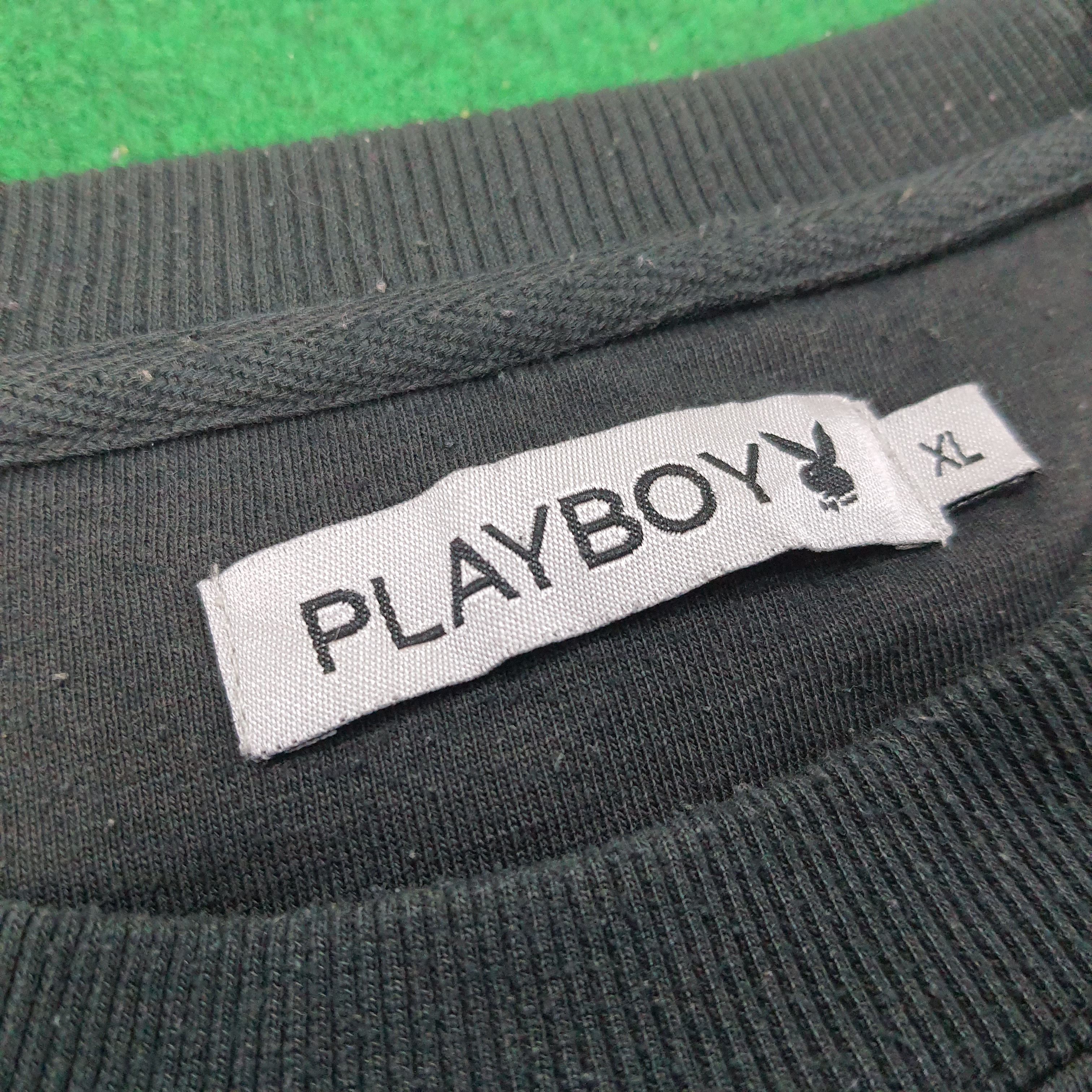 Playboy × Vintage Vintage Playboy Big Logo Spell Out Sweatshirt Size US L / EU 52-54 / 3 - 5 Thumbnail