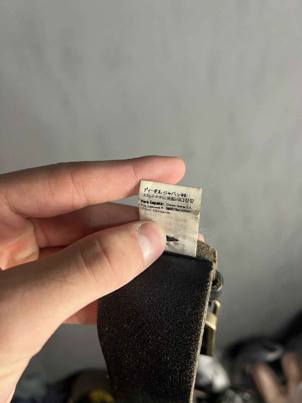 Diesel Vintage Diesel Avangarde Big Logo Belt Size ONE SIZE - 6 Thumbnail