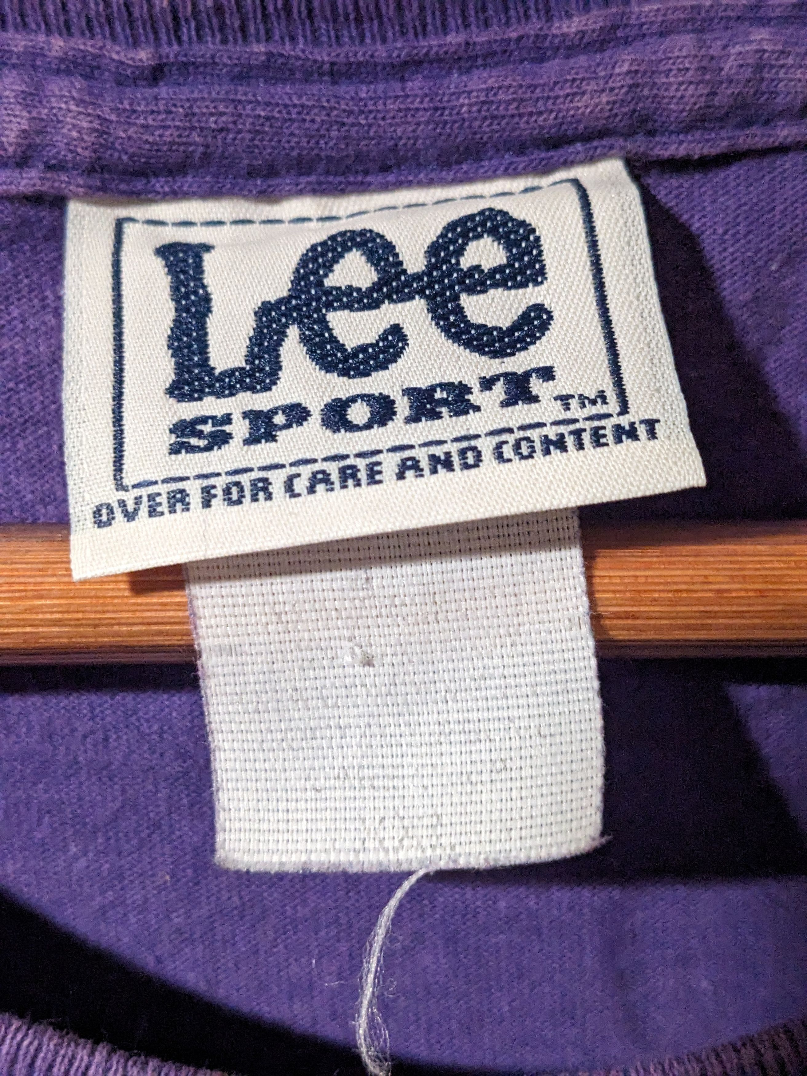 NFL × Vintage Vintage Y2K Minnesota Vikings NFL Football Lee Sport T-Shirt Size US XXL / EU 58 / 5 - 3 Thumbnail