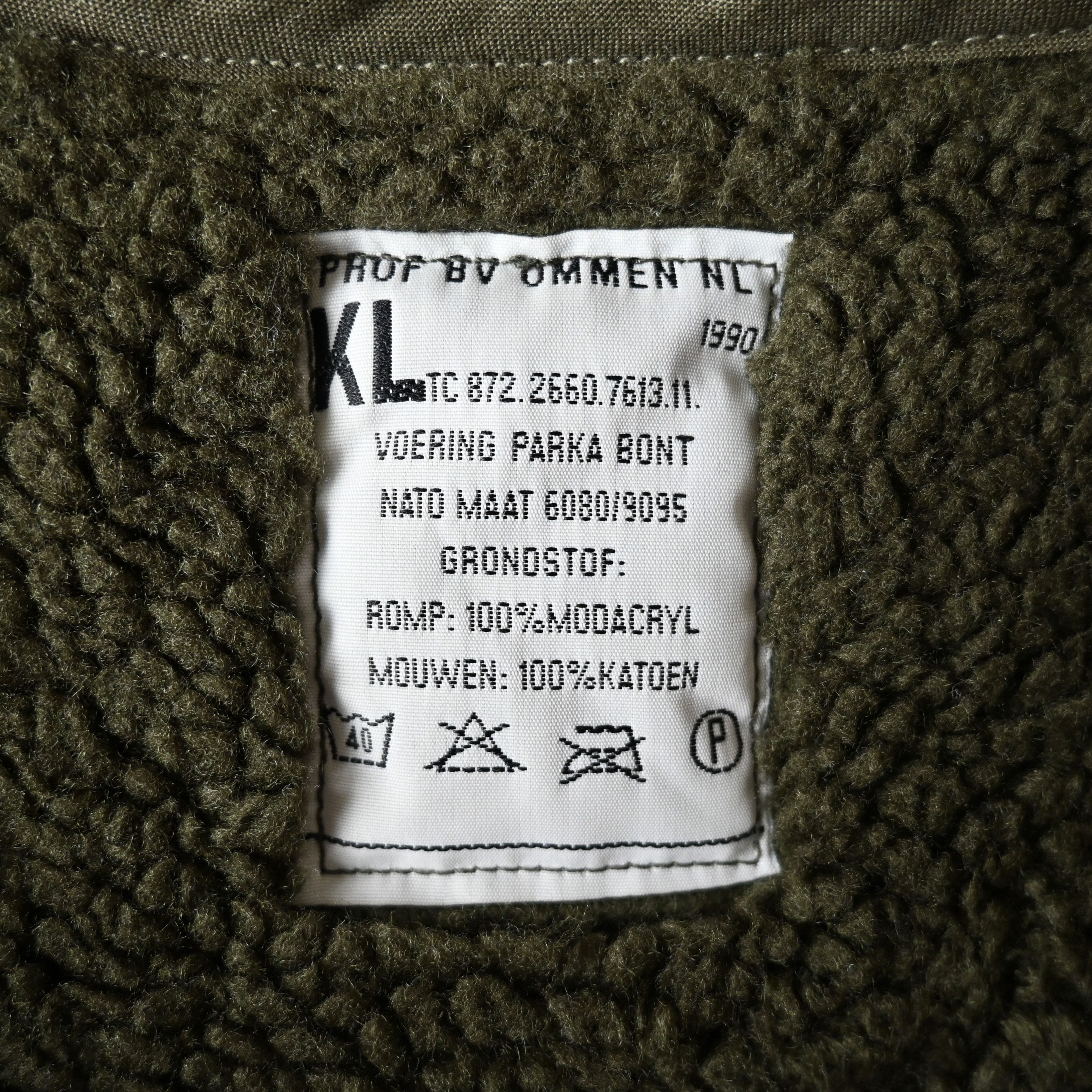 Vintage Vintage Slow Stone fleeced military liner jacket Size US M / EU 48-50 / 2 - 11 Thumbnail