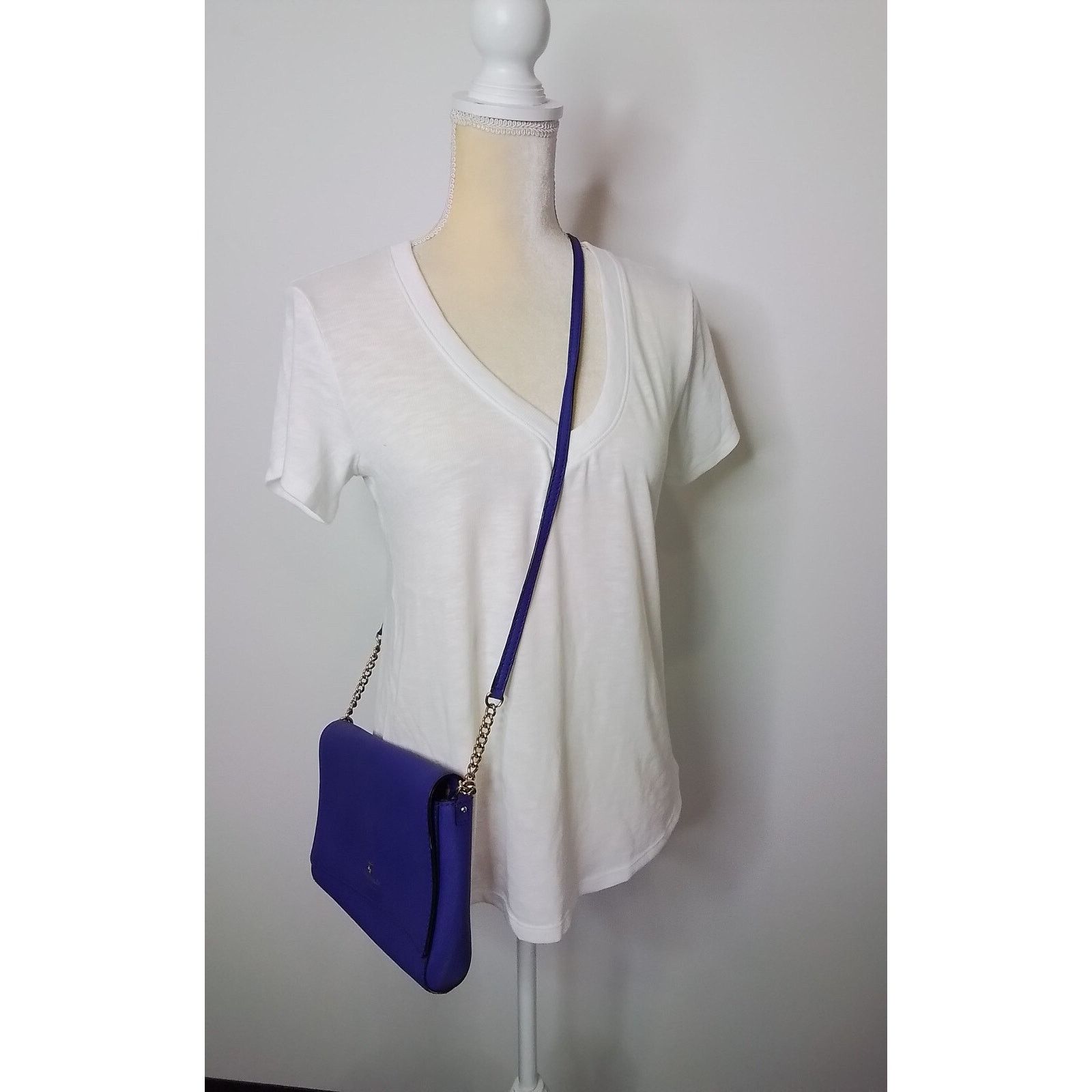 Kate Spade Kate Spade Purse Purple Over the Shoulder Size ONE SIZE - 3 Thumbnail