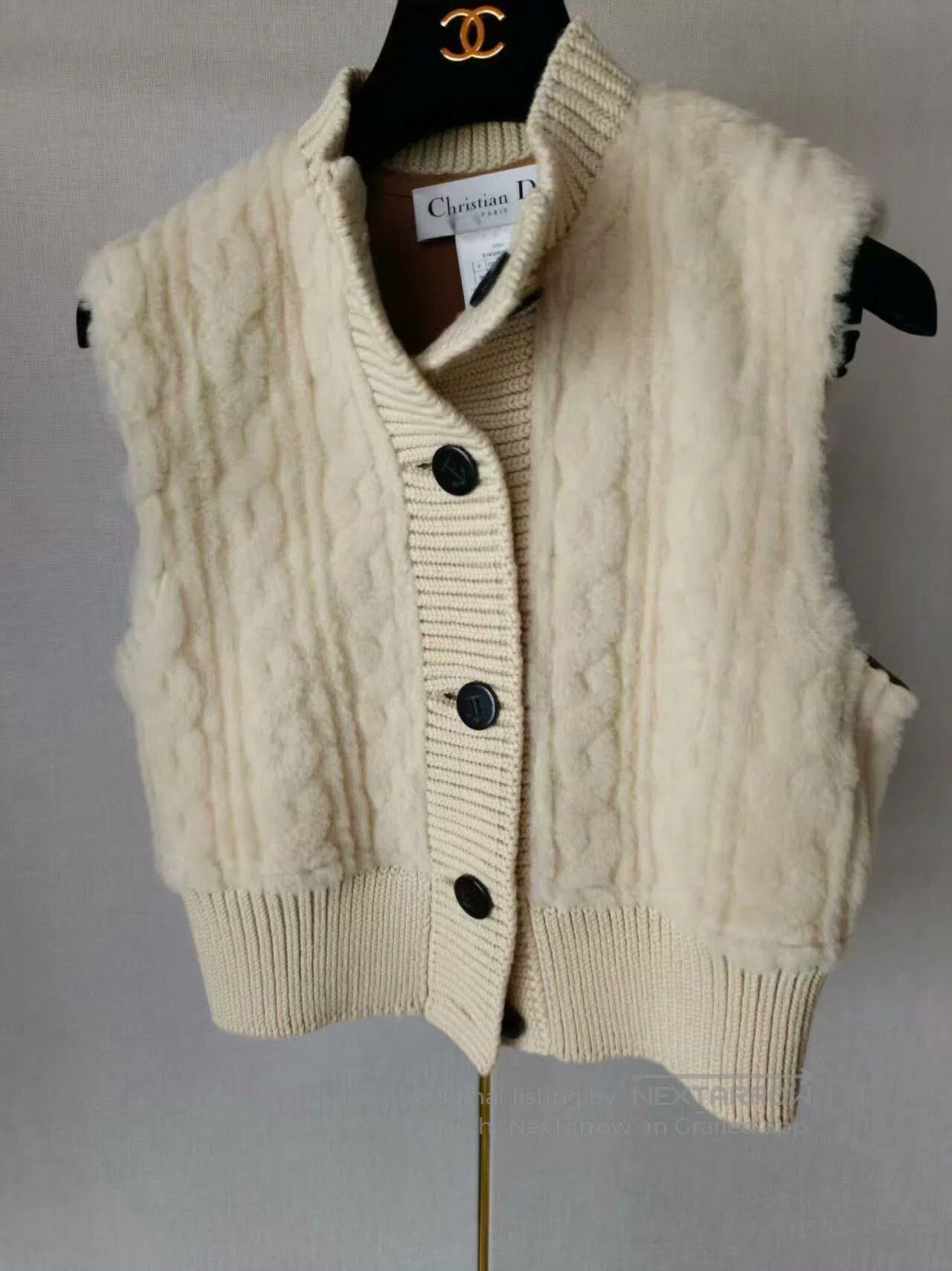 Dior Dior Fur Vest. Size M / US 6-8 / IT 42-44 - 4 Thumbnail
