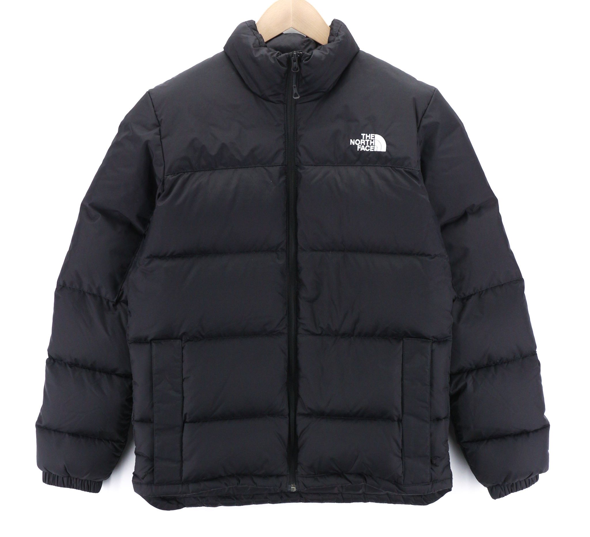 The North Face DIABLO S Black 700 Down Zipper Logo Puffer Jacket 80501 Size US S / EU 44-46 / 1 - 1 Thumbnail