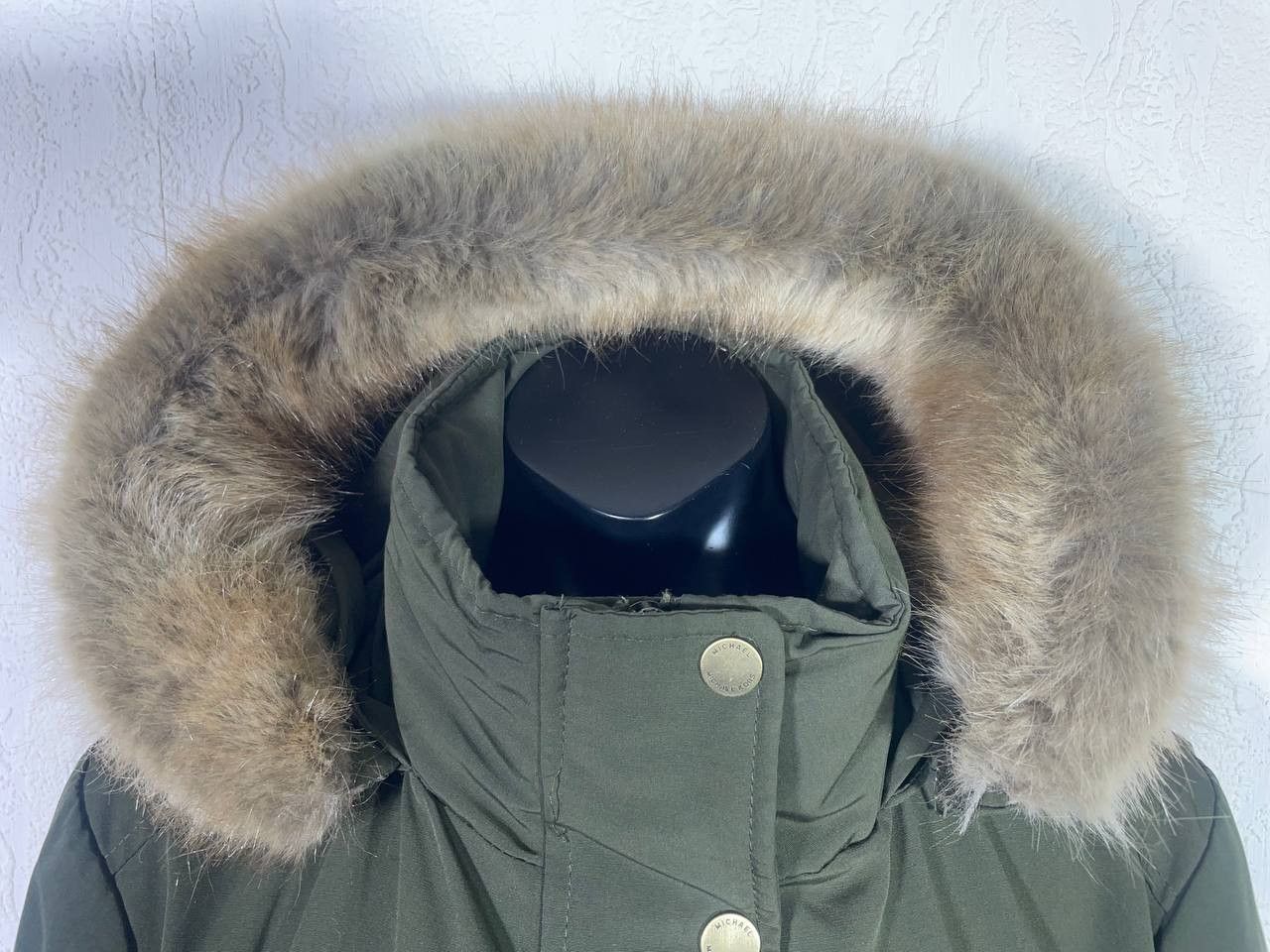 Michael Kors Green parka jacket Loose Fit MICHAEL Michael Kors, size L Size L / US 10 / IT 46 - 9 Thumbnail
