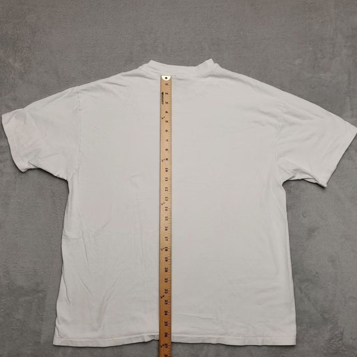 Vintage VINTAGE Hillary Clinton Presidents Wives Shirt Mens XL White Single Stitch T-Shirt Shirt 90s T Shirt Womens/Mens? Size US XL / EU 56 / 4 - 4 Thumbnail