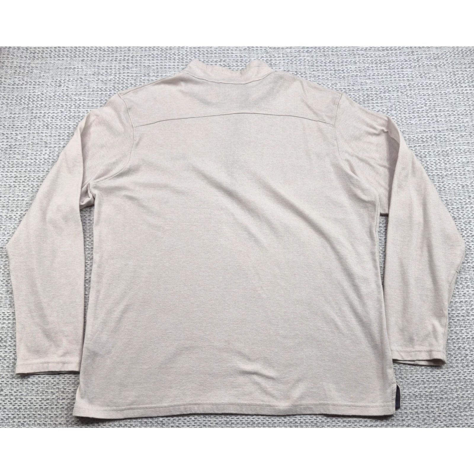 Vintage Columbia Pullover Mens Large Beige 1/4 Zip Long Sleeve Casual Shirt Hiking Size US L / EU 52-54 / 3 - 4 Thumbnail