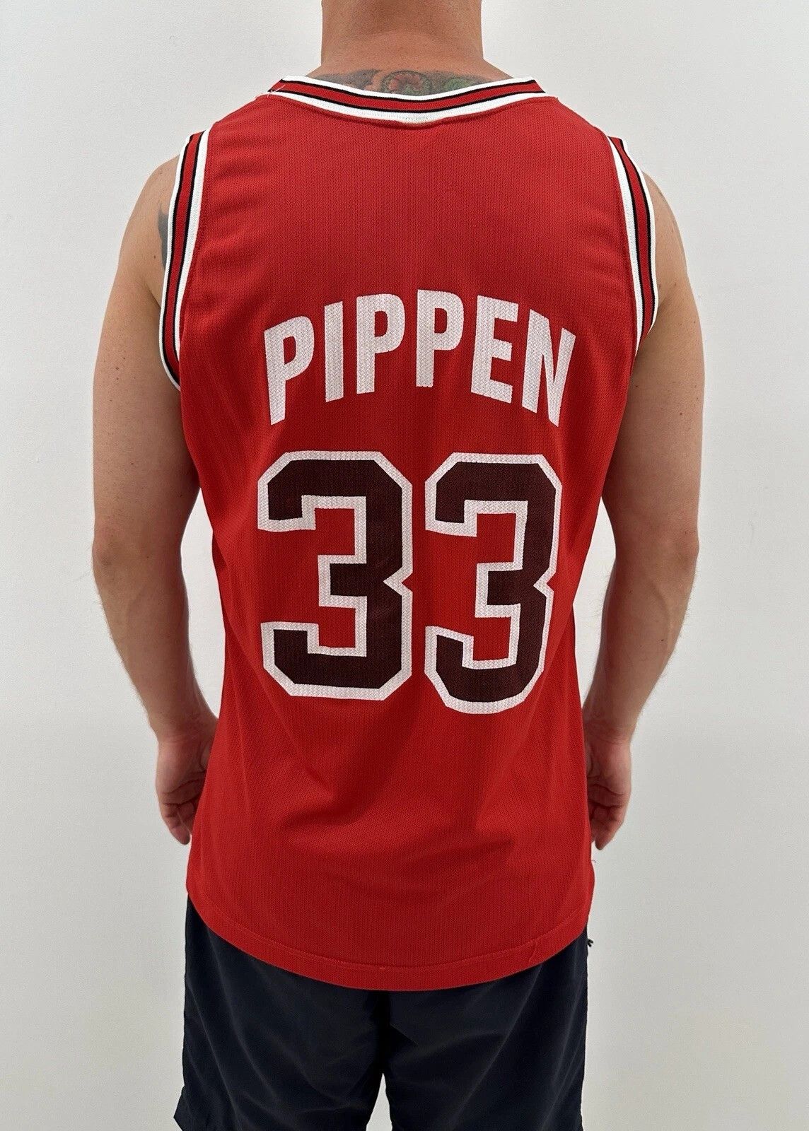 Champion Vintage Chicago Bulls Jersey Champion #33 Scottie Pippen USA Size US L / EU 52-54 / 3 - 2 Thumbnail