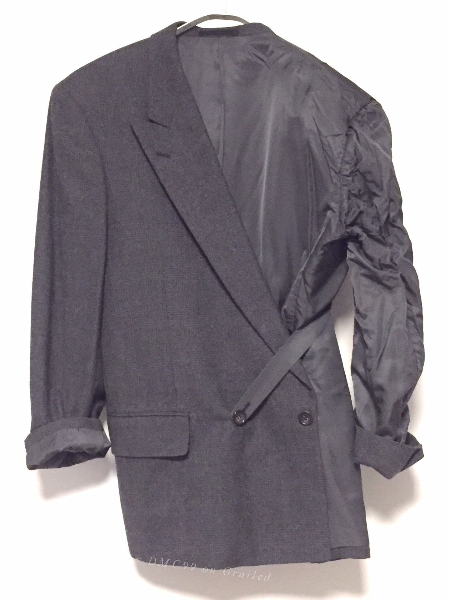 Comme des Garcons Comme des Garcons Deux Gray Wool Blazer Size US S / EU 44-46 / 1 - 1 Thumbnail