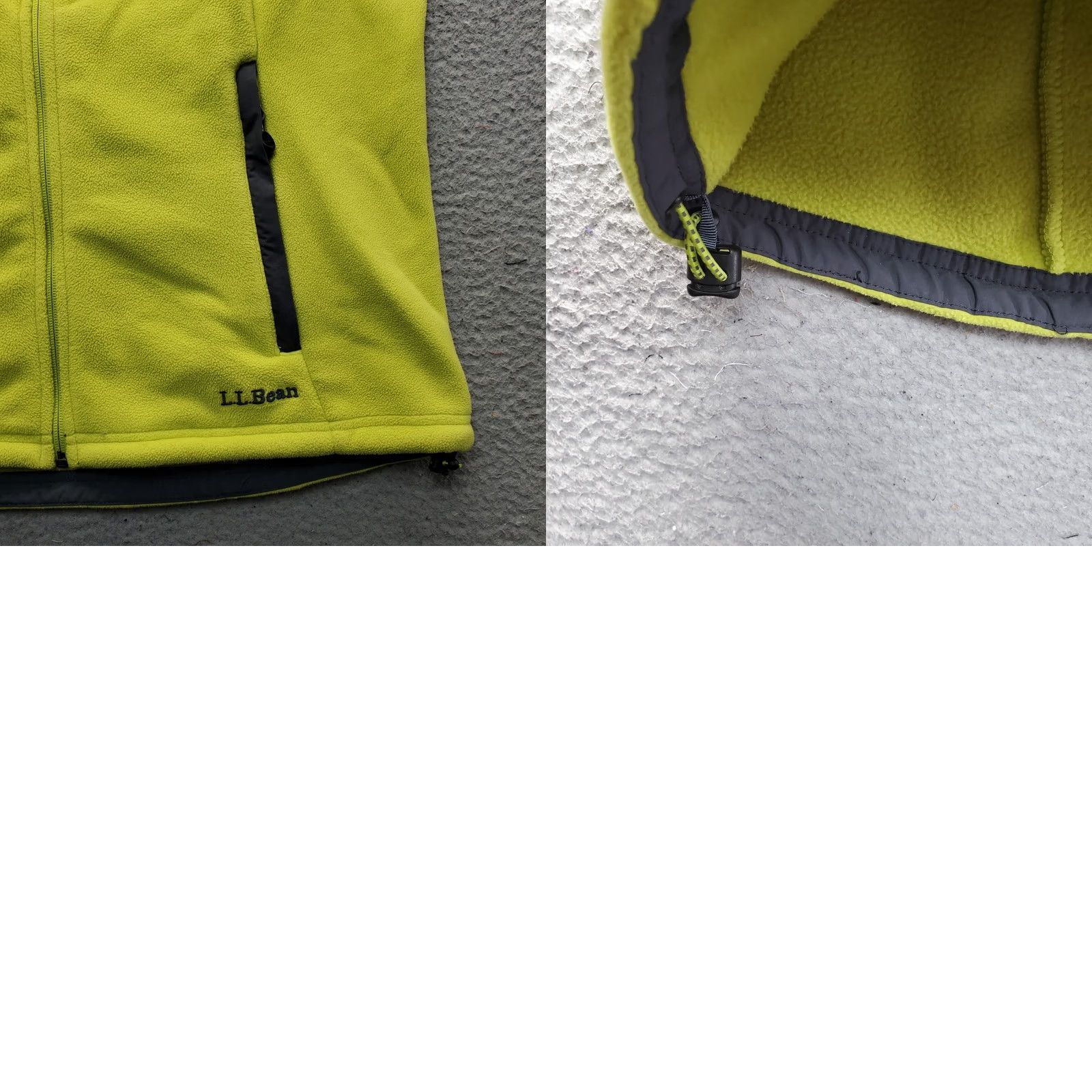 Vintage L.L. Bean Fleece Vest Womens L Yellow Polartec Sleeveless Full Zip Vest Size L / US 10 / IT 46 - 8 Thumbnail