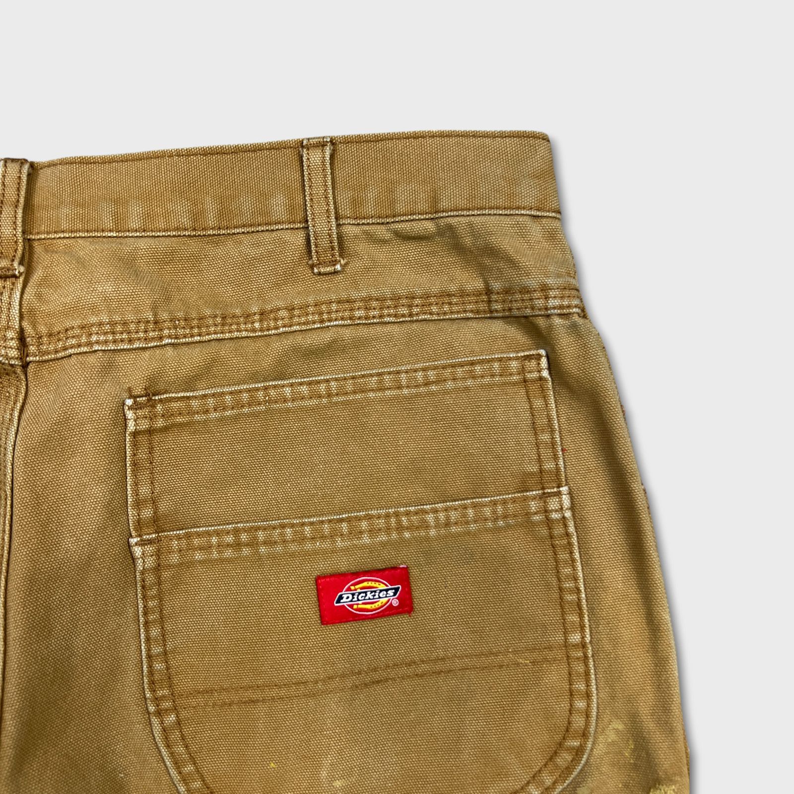 Dickies × Vintage Dickies Pants 38x30 Double Knee Distress Carpenter Canvas Size US 34 / EU 50 - 9 Thumbnail