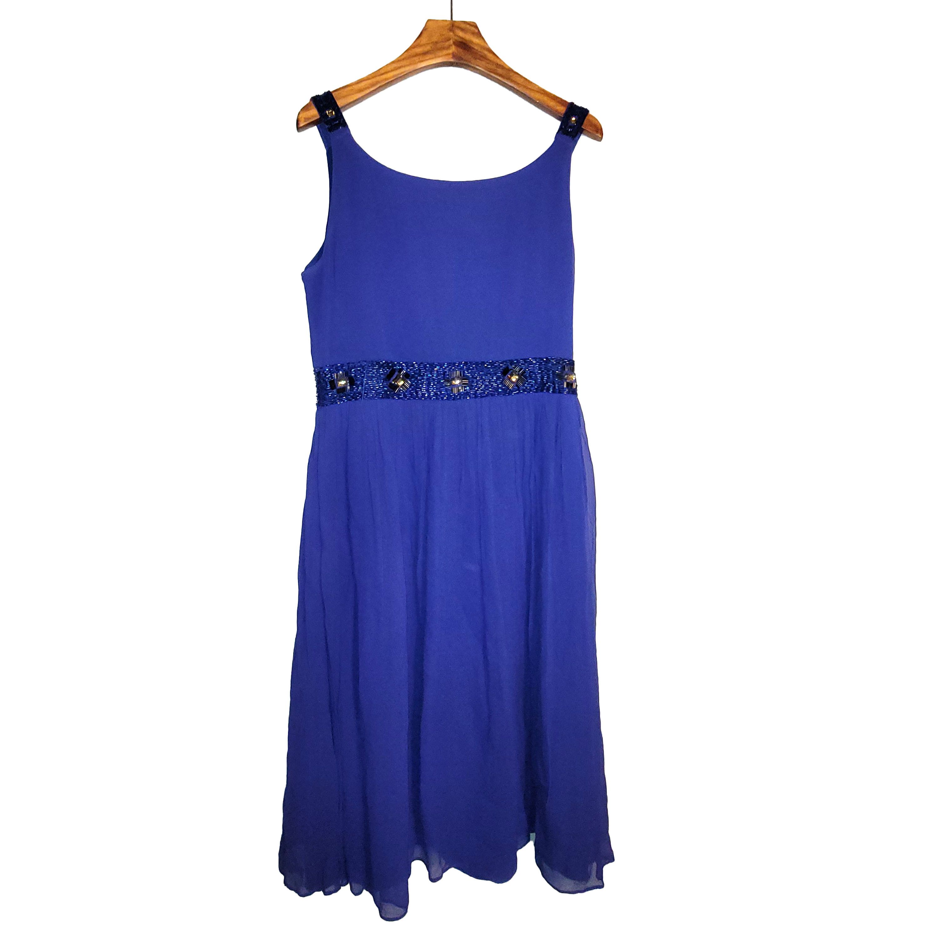 Other Women's Silk Size XS Sleeveless A-line Dress Sundress SAB358 Size XS / US 0-2 / IT 36-38 - 1 Thumbnail