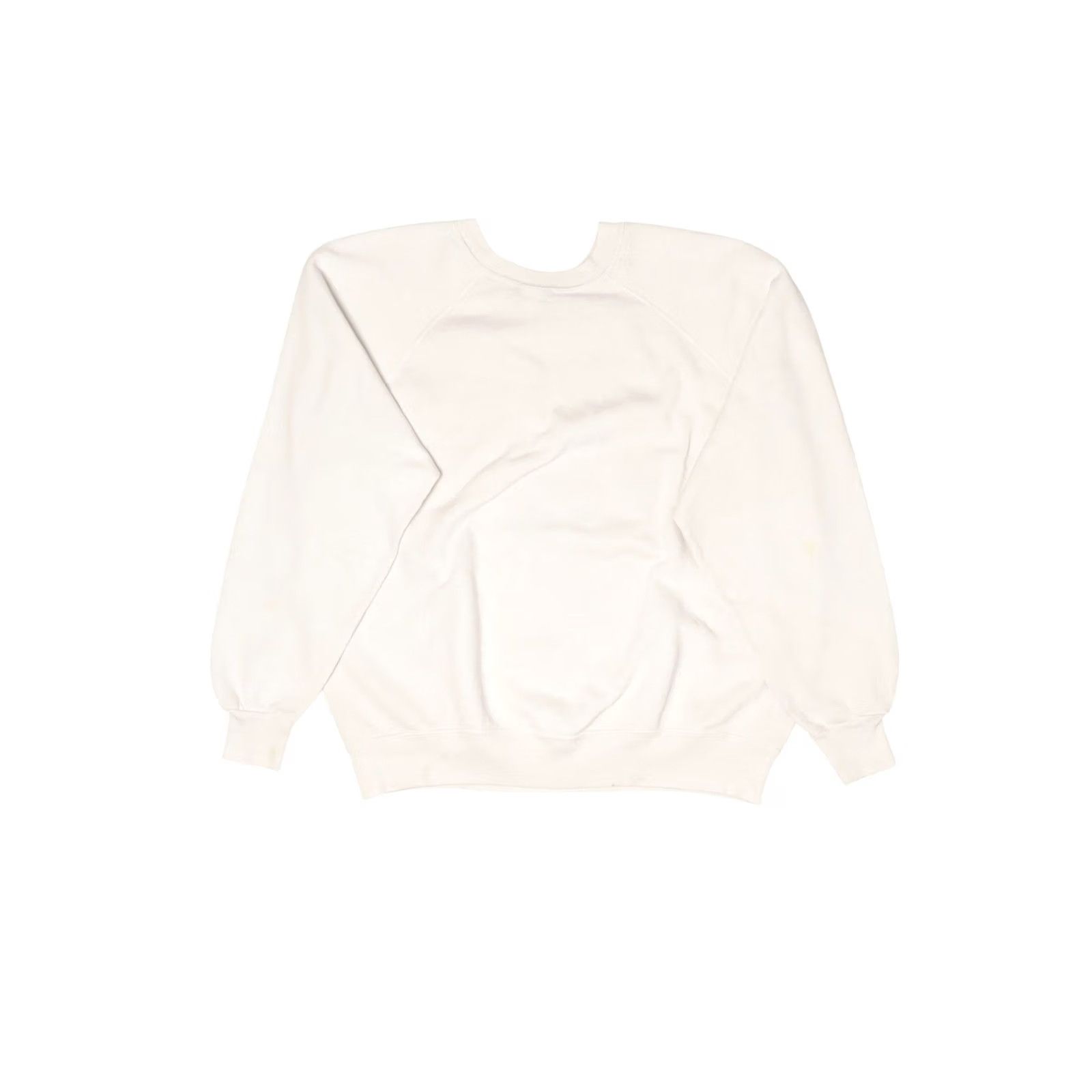 Tultex Tultex Raglan Sweatshirt Vintage White 1990s Large USA NY Paris Rome Brawley Womens or Mens Size US L / EU 52-54 / 3 - 4 Thumbnail