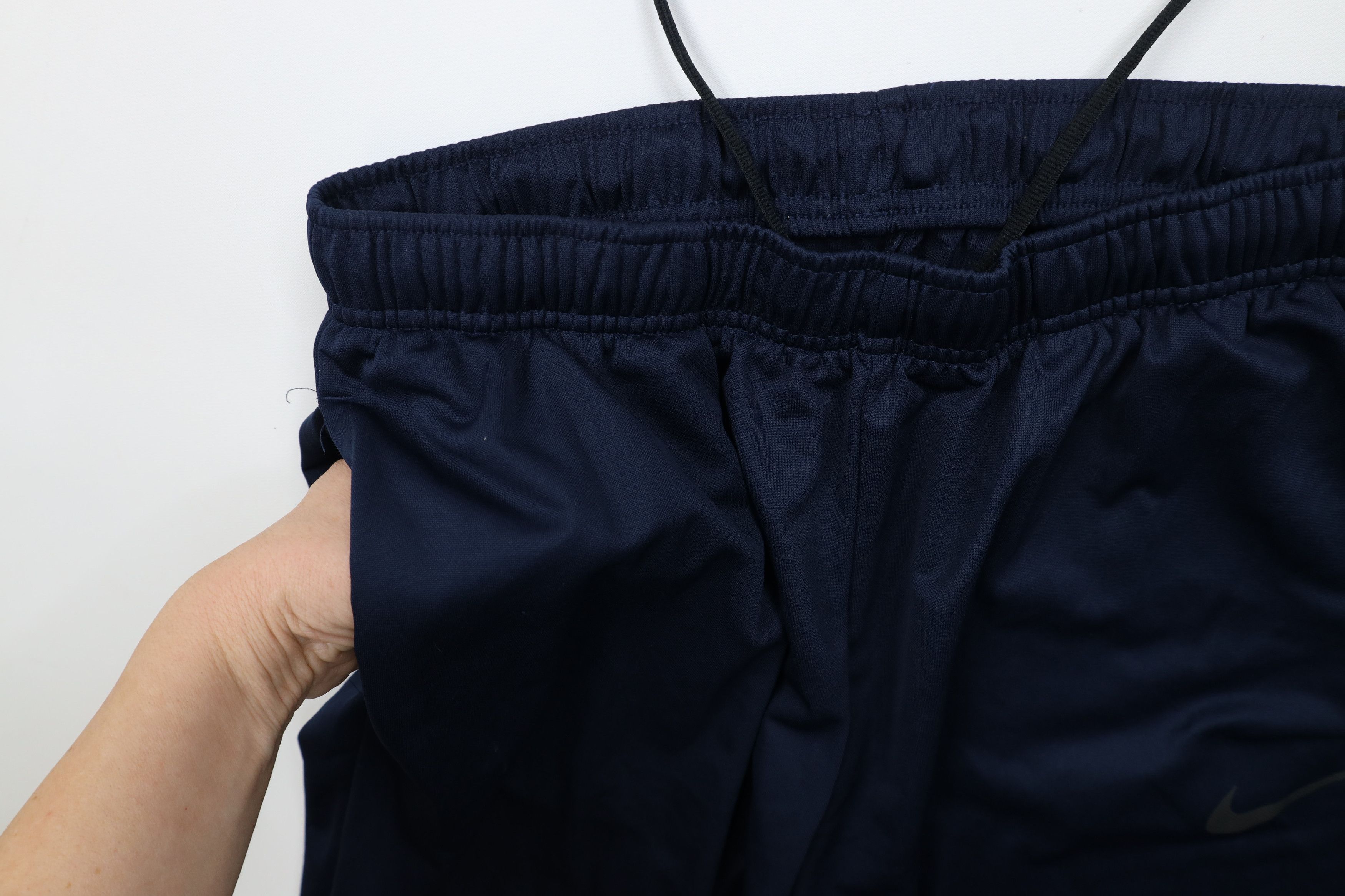 Nike Vintage Y2K Nike Travis Scott Big Swoosh Wide Leg Pants Blue Size US 38 / EU 54 - 7 Thumbnail