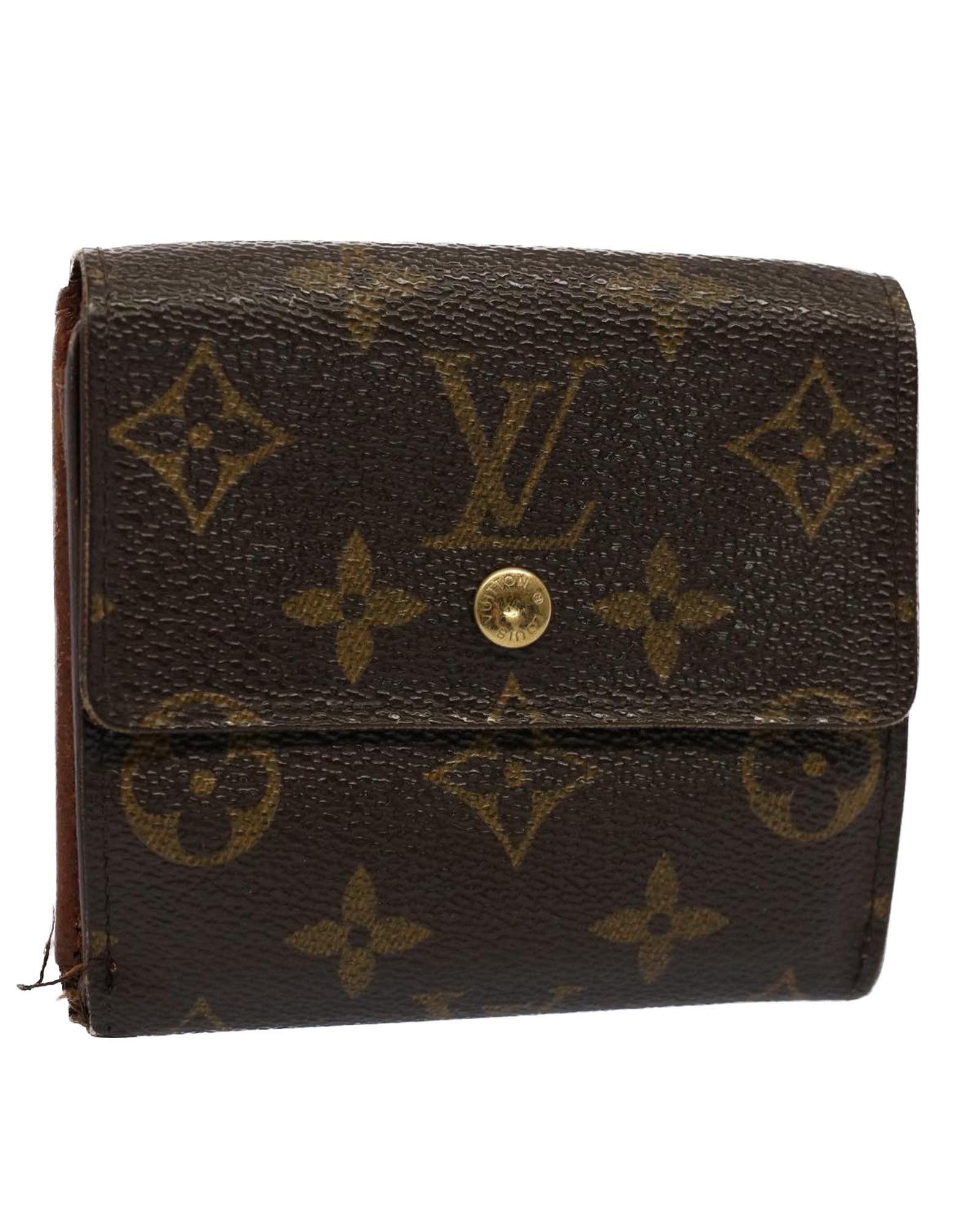 image of Louis Vuitton Monogram Canvas Credit Wallet, Women's