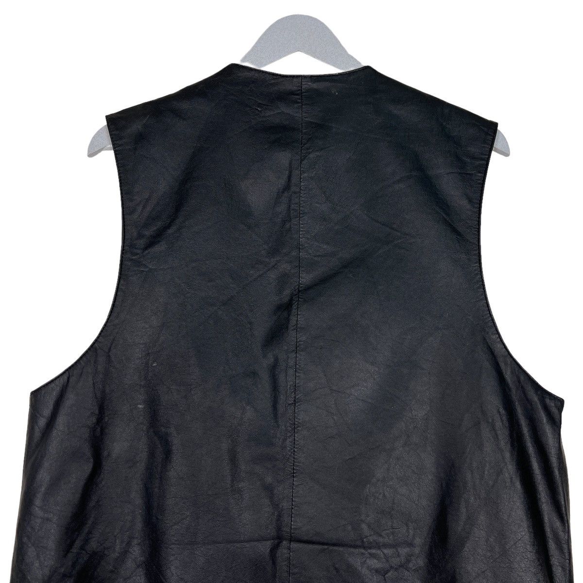 Designer 🔥 G. GAGLIANO CARGO LEATHER TANK TOP VEST Size US L / EU 52-54 / 3 - 9 Thumbnail
