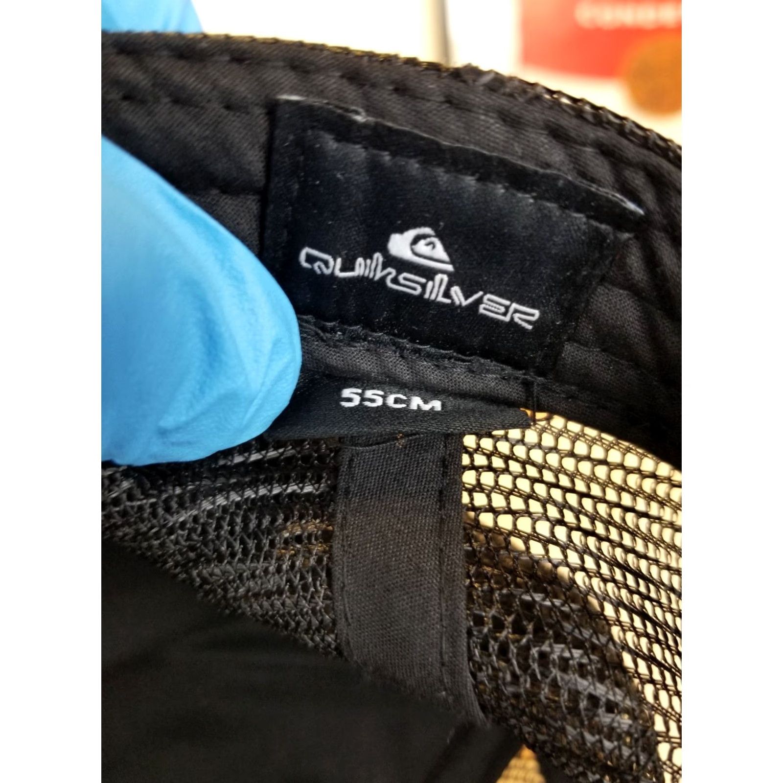 Quiksilver VINTAGE Y2K QUIKSILVER TRUCKER HAT SZ 55CM Snapback Blue Cap Trucker Hat 7 1/2 Mens Womens Boys Girls Size ONE SIZE - 6 Thumbnail
