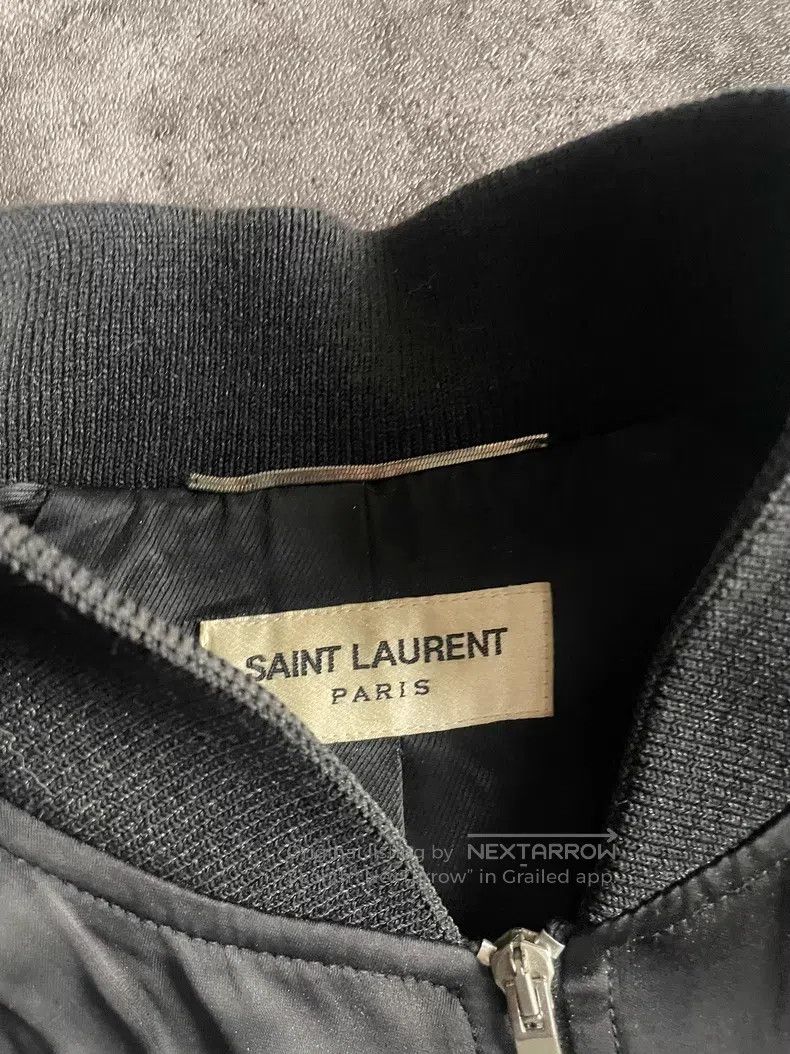 Saint Laurent Paris Saint Laurent Paris Shark Scale Silk Jacket Size US M / EU 48-50 / 2 - 5 Thumbnail
