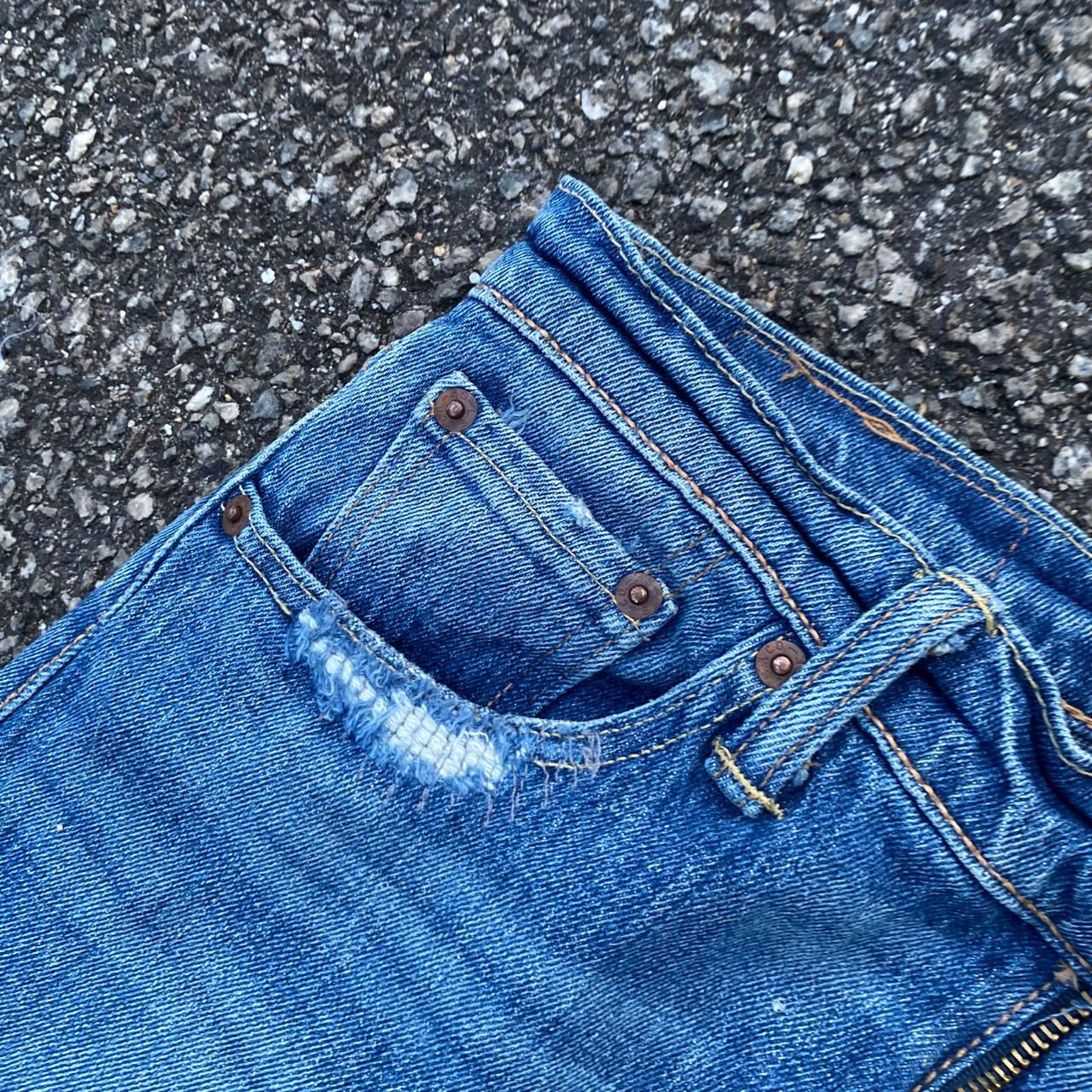 Levi's Vintage Levis 511 Slim Distressed Denim Size US 29 - 14 Thumbnail