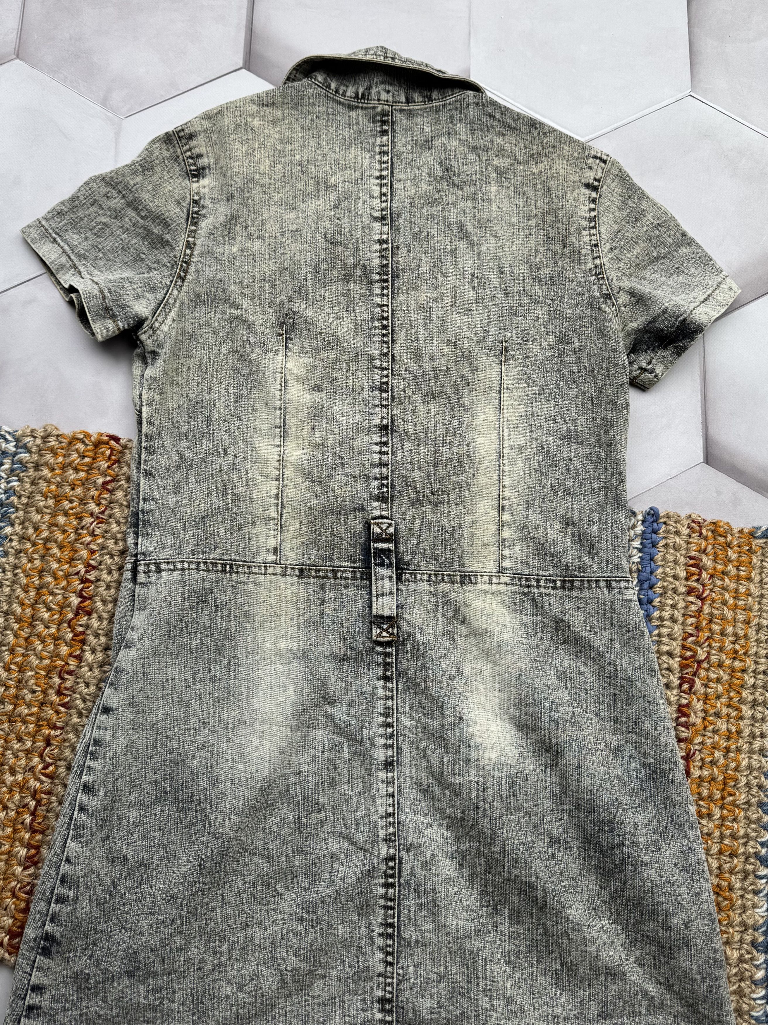 Vintage Vintage Faded Mini Dress (E4) Size M / US 6-8 / IT 42-44 - 11 Thumbnail