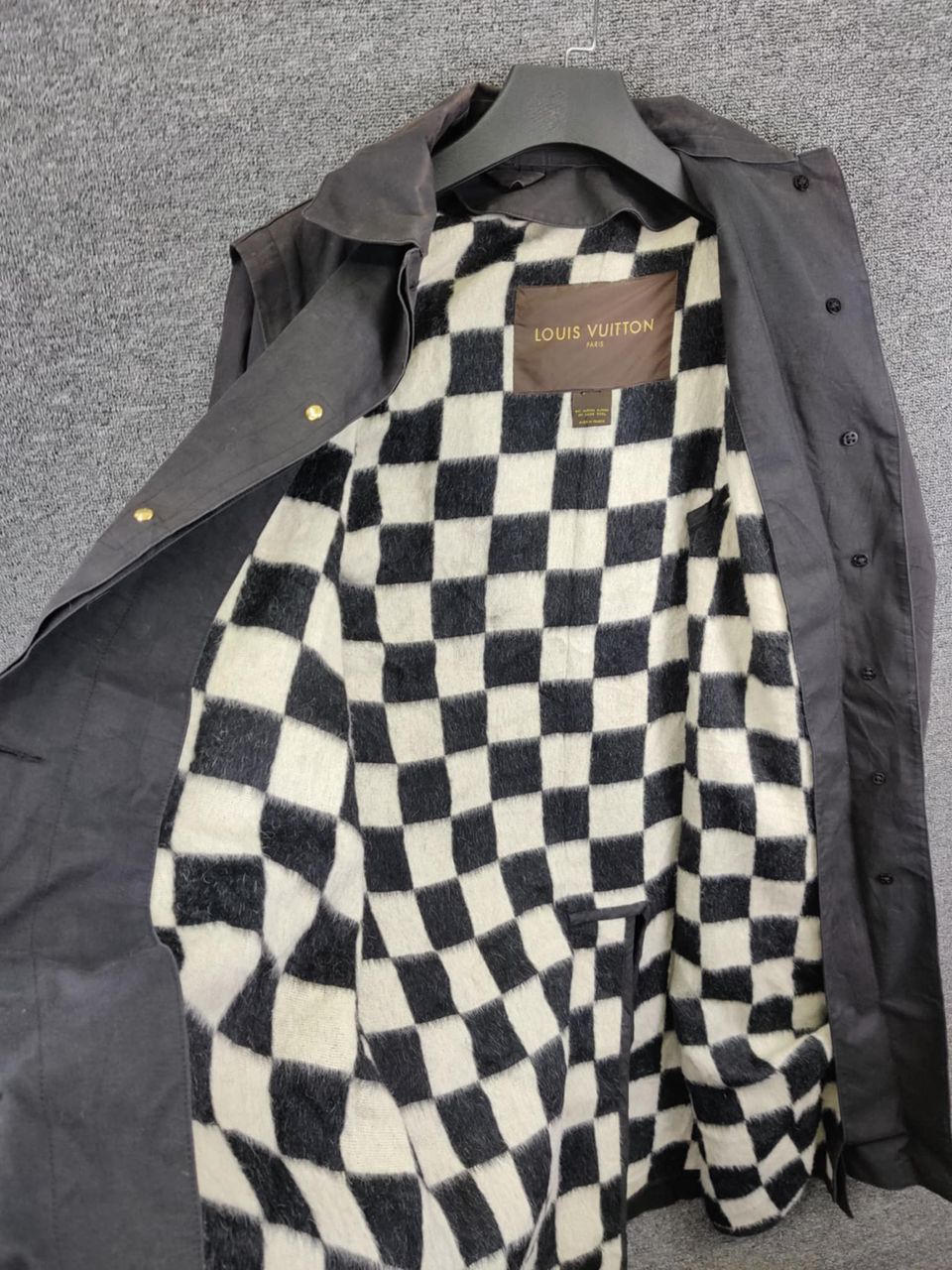 Louis Vuitton Louis Vuitton Mackintosh Wool Lined Trench Coat Jacket Size US M / EU 48-50 / 2 - 2 Thumbnail