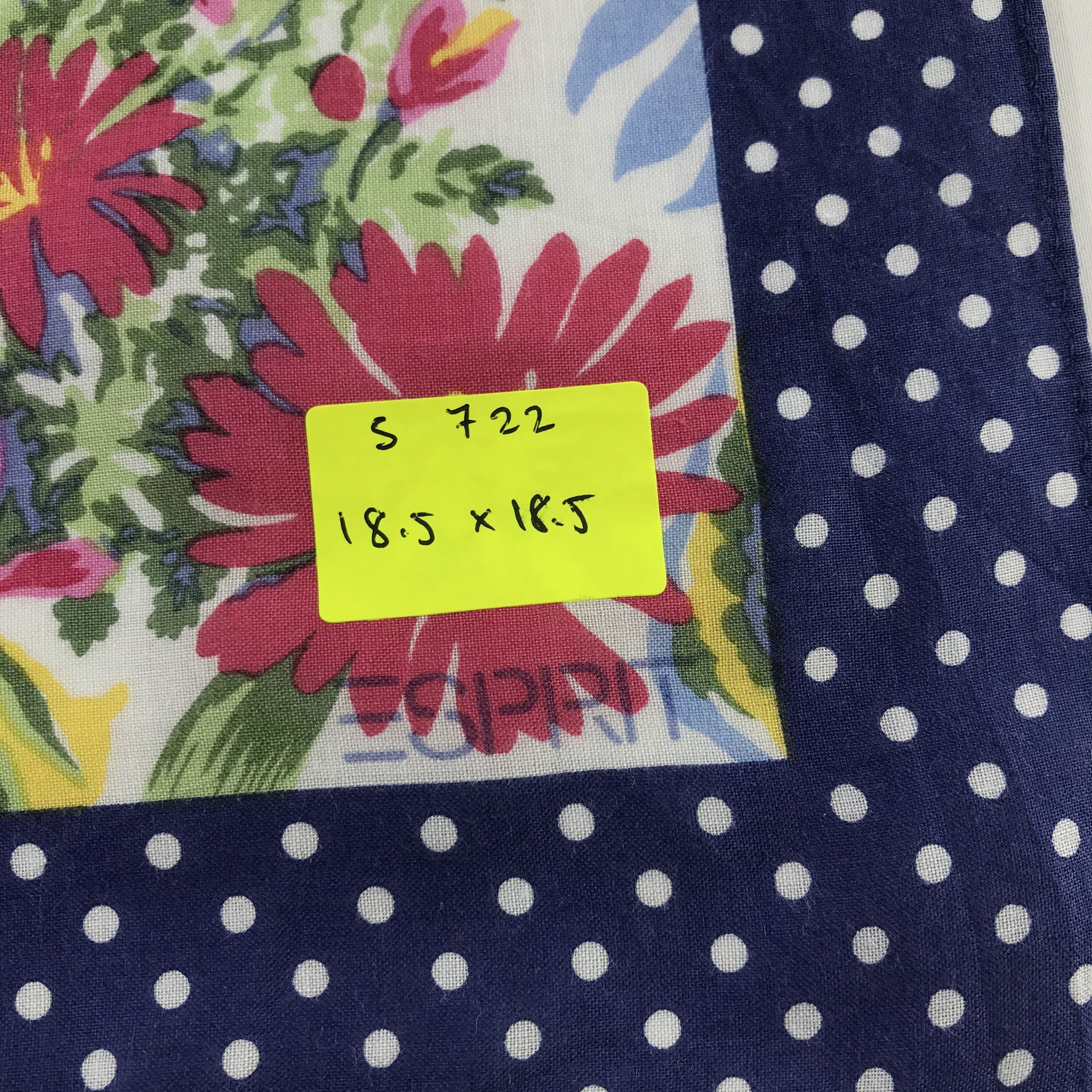 Esprit × Vintage Esprit Bandana / Handkerchief / Neckerchief - S722 Size ONE SIZE - 5 Thumbnail