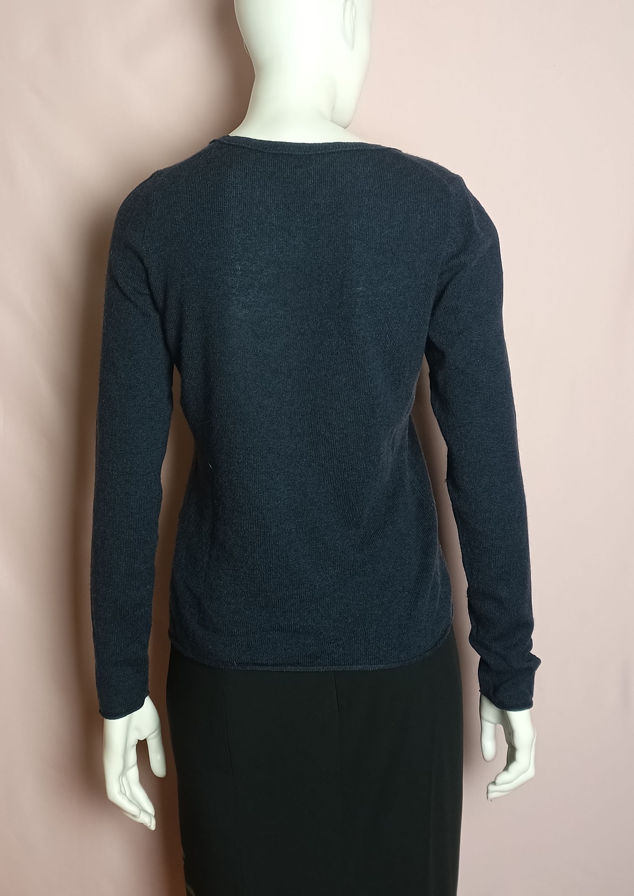 FTC FTC Cashmere Seacell Blue Sweater Jumper Size S Size S / US 4 / IT 40 - 3 Thumbnail