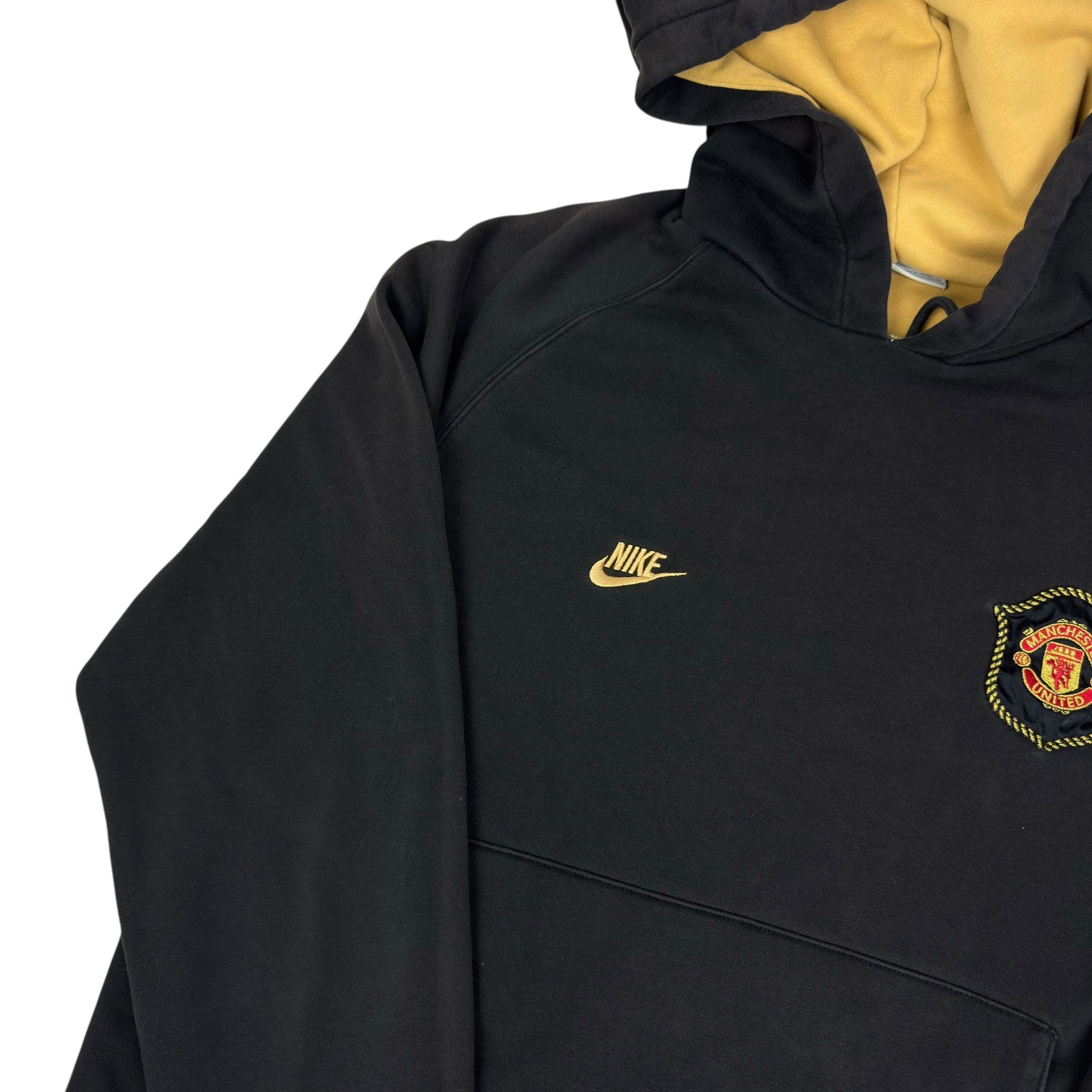Nike Nike Men's Black Manchester United F.C. Full Zip Hoodie XL Size US XL / EU 56 / 4 - 4 Thumbnail