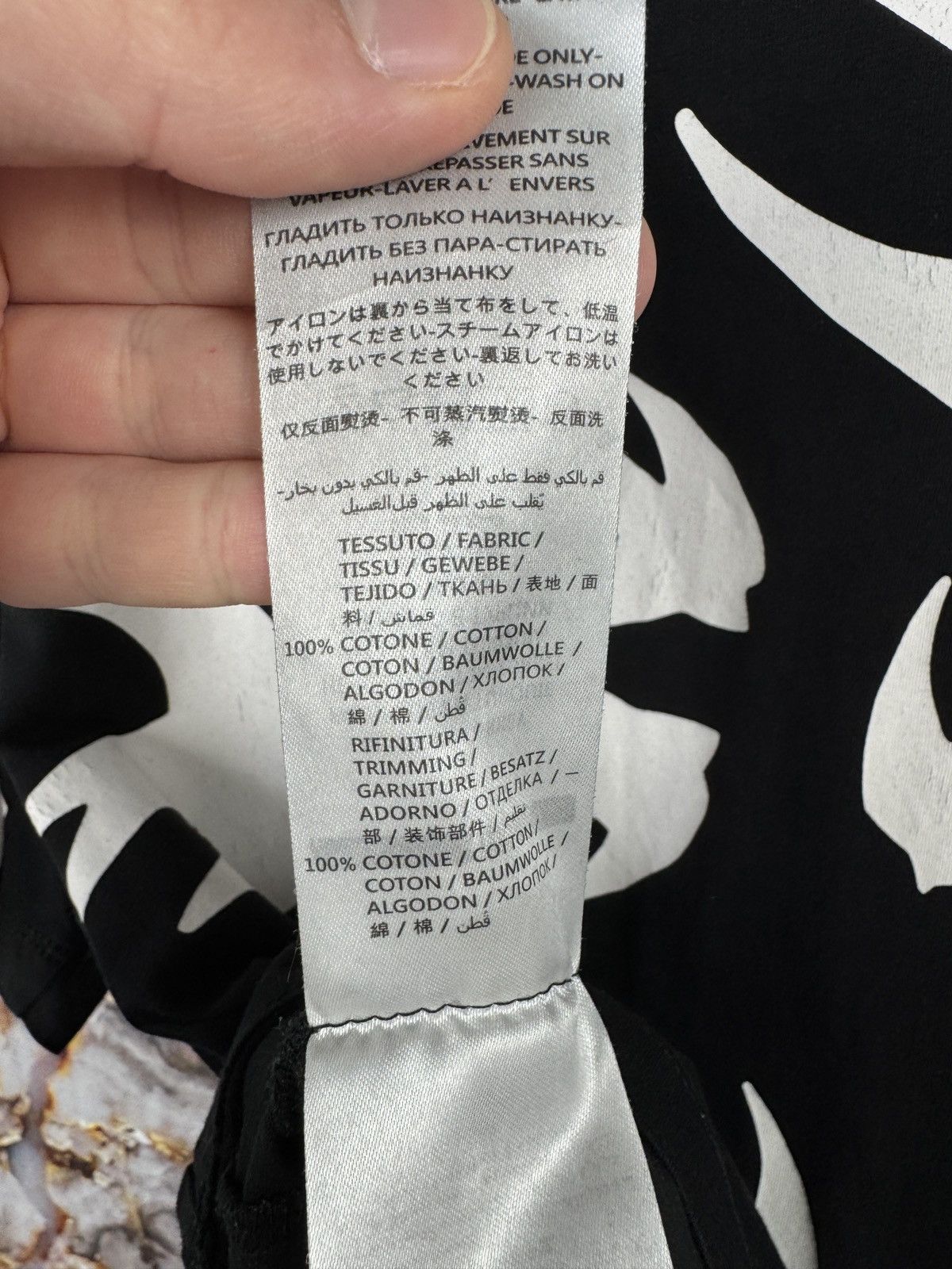 Alexander McQueen McQ Alexander McQueen Swallow Print T-Shirt Black White Size US M / EU 48-50 / 2 - 11 Thumbnail