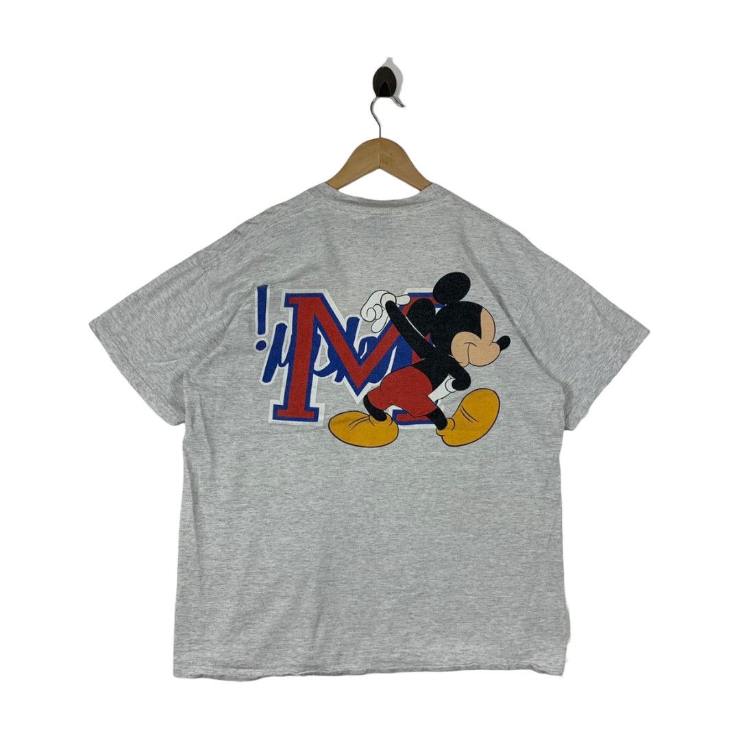 Disney Vintage 90s Mickey Mouse New York Tee Size US L / EU 52-54 / 3 - 4 Thumbnail