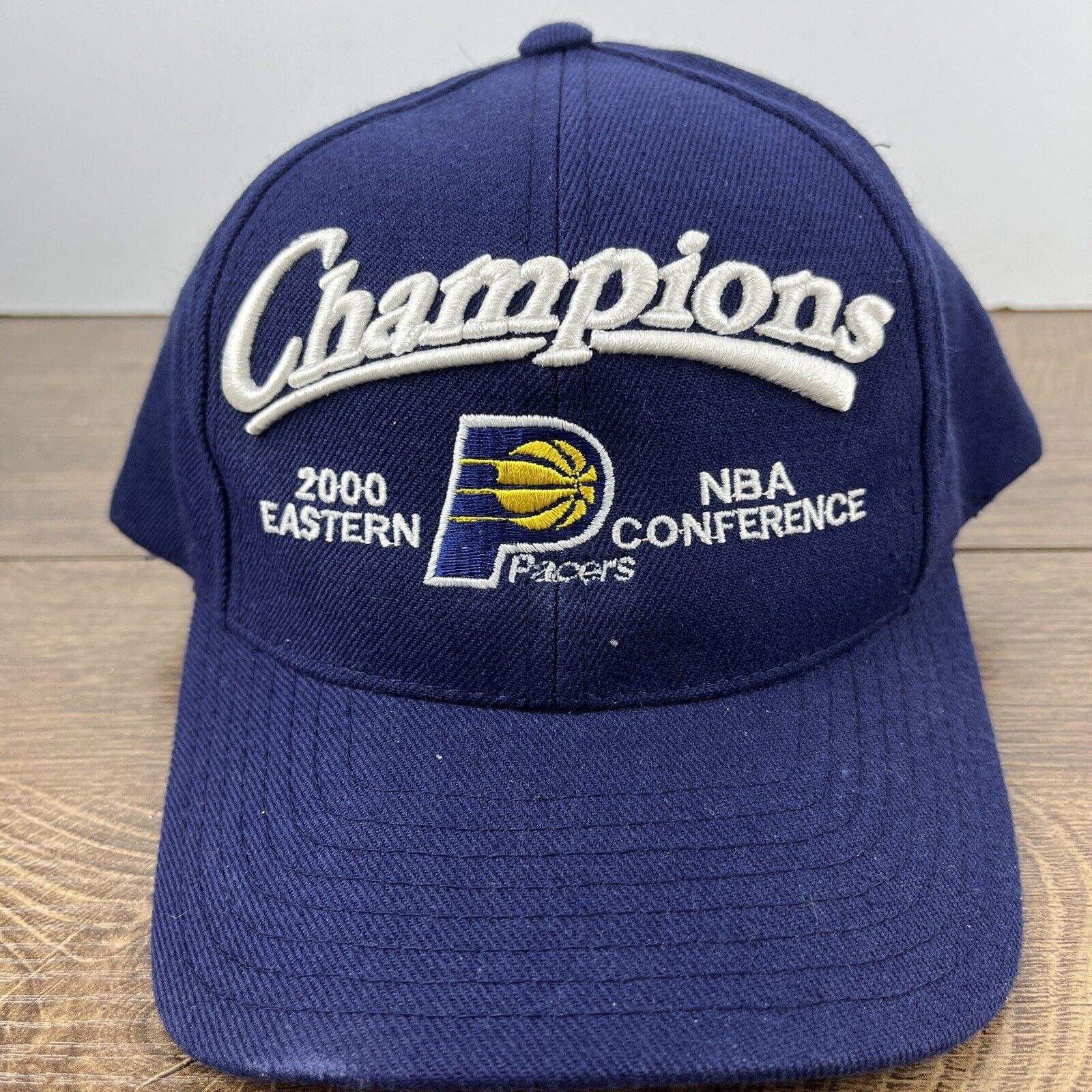 Other Indiana Pacers Snapback Hat 2000 Eastern Champions Adjustabl Size ONE SIZE - 2 Thumbnail