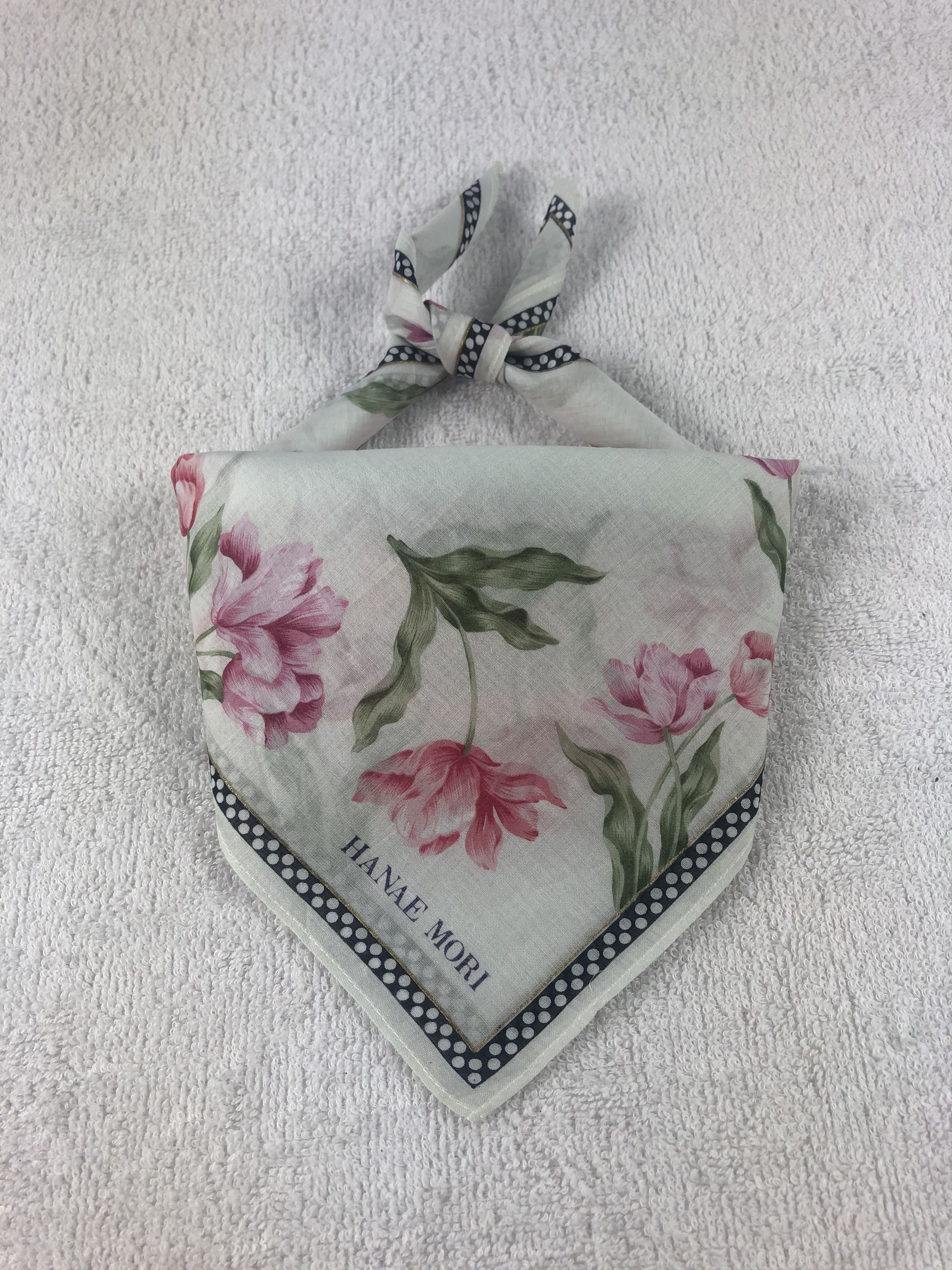 Hanae Mori × Japanese Brand × Vintage Hanae Mori Handkerchief / Bandana / Neckerchief Size ONE SIZE - 1 Thumbnail