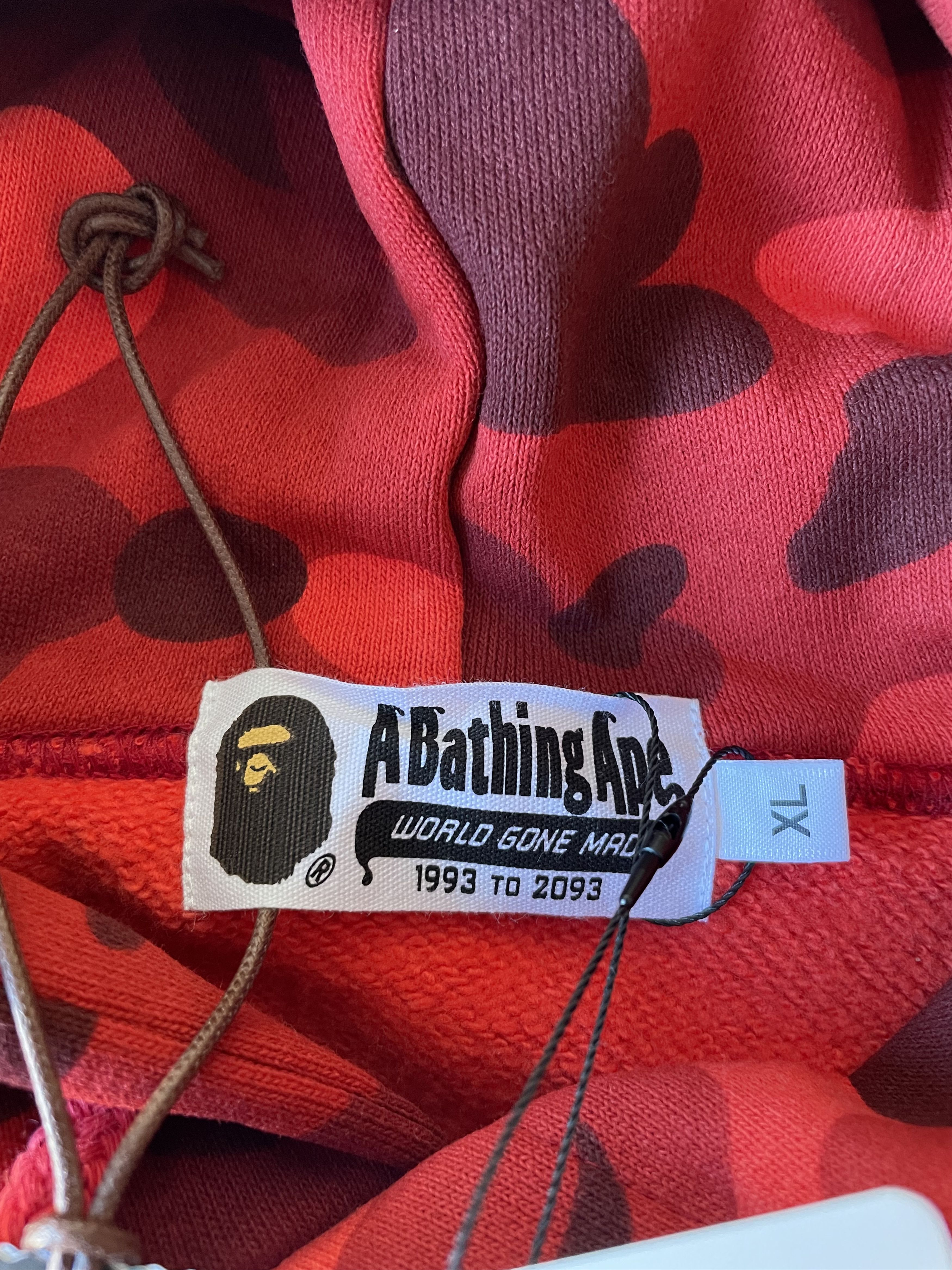 Bape × Coca Cola BAPE X COCA-COLA COLOR CAMO APE HEAD PULLOVER HOODIE Size US XL / EU 56 / 4 - 9 Thumbnail