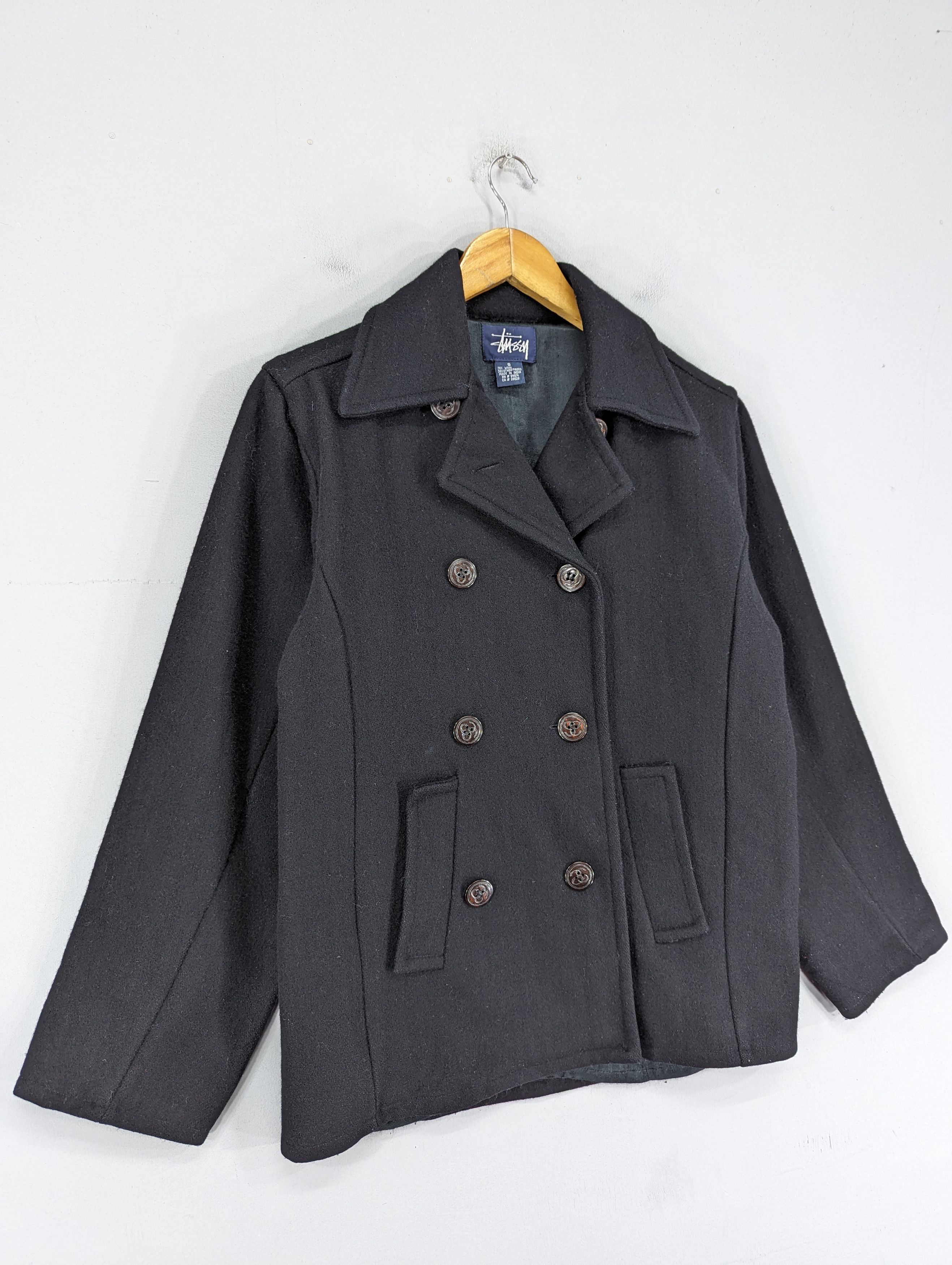 Stussy 🔥RARE🔥Stussy Double Breasted Wool Jacket Size US S / EU 44-46 / 1 - 2 Thumbnail