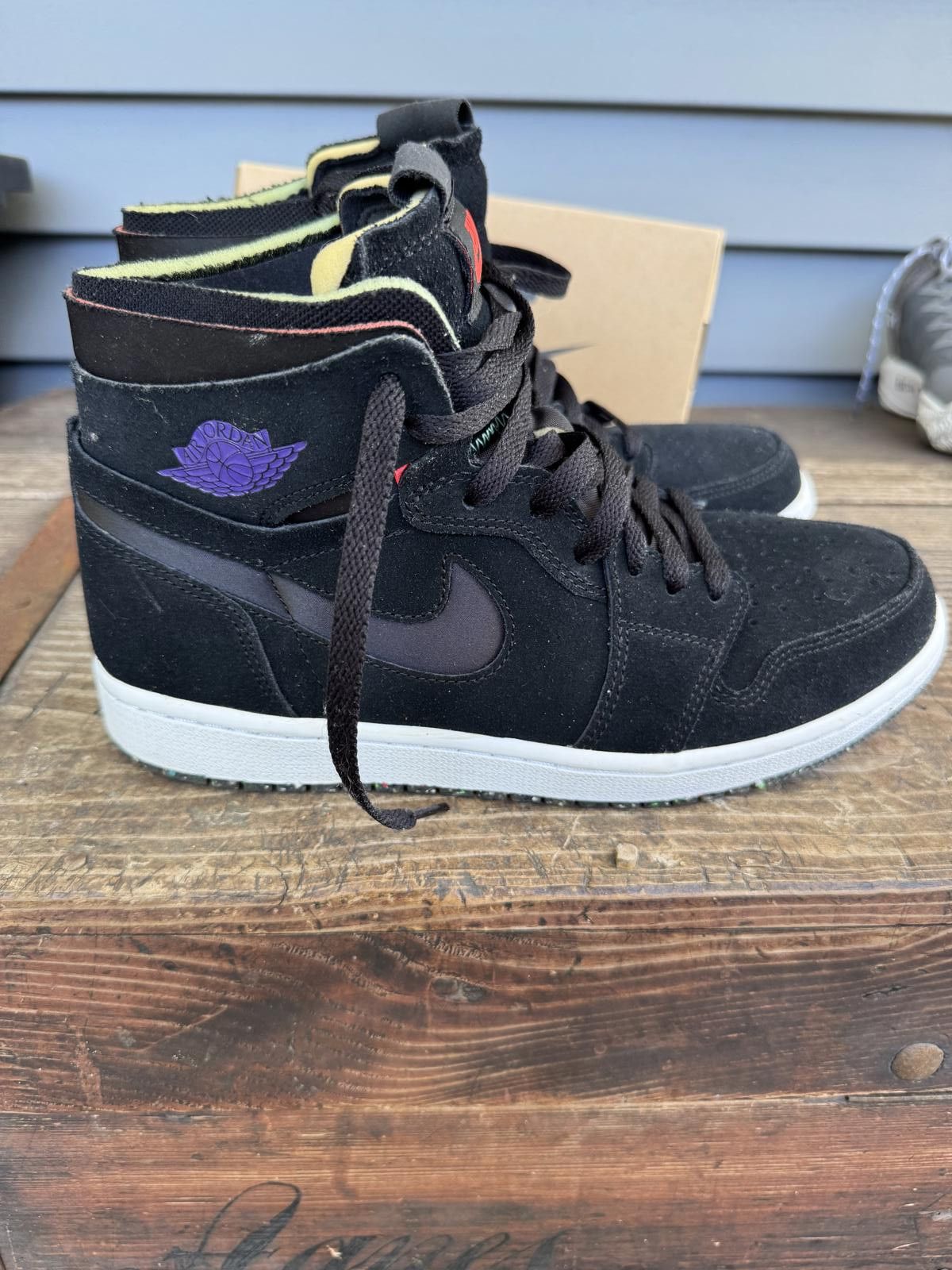 Jordan Brand Air Jordan 1 Zoom CMFT Comfort High Court Purple CT0978-005 Size US 8 / EU 41 - 3 Thumbnail