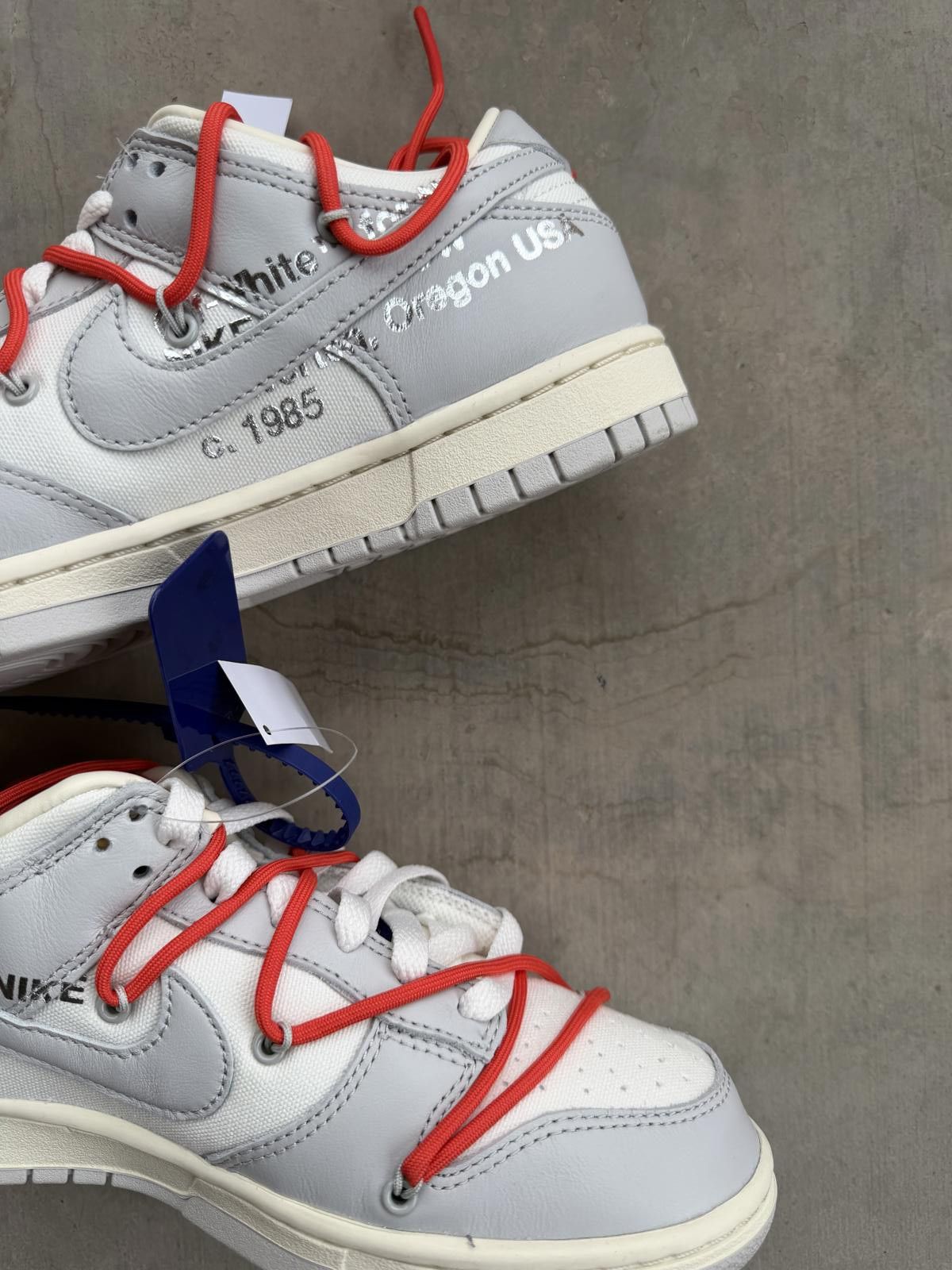 Nike Nike Dunk Low Off-White Lot 23 Size 8 DS OG All Size US 8 / EU 41 - 4 Thumbnail