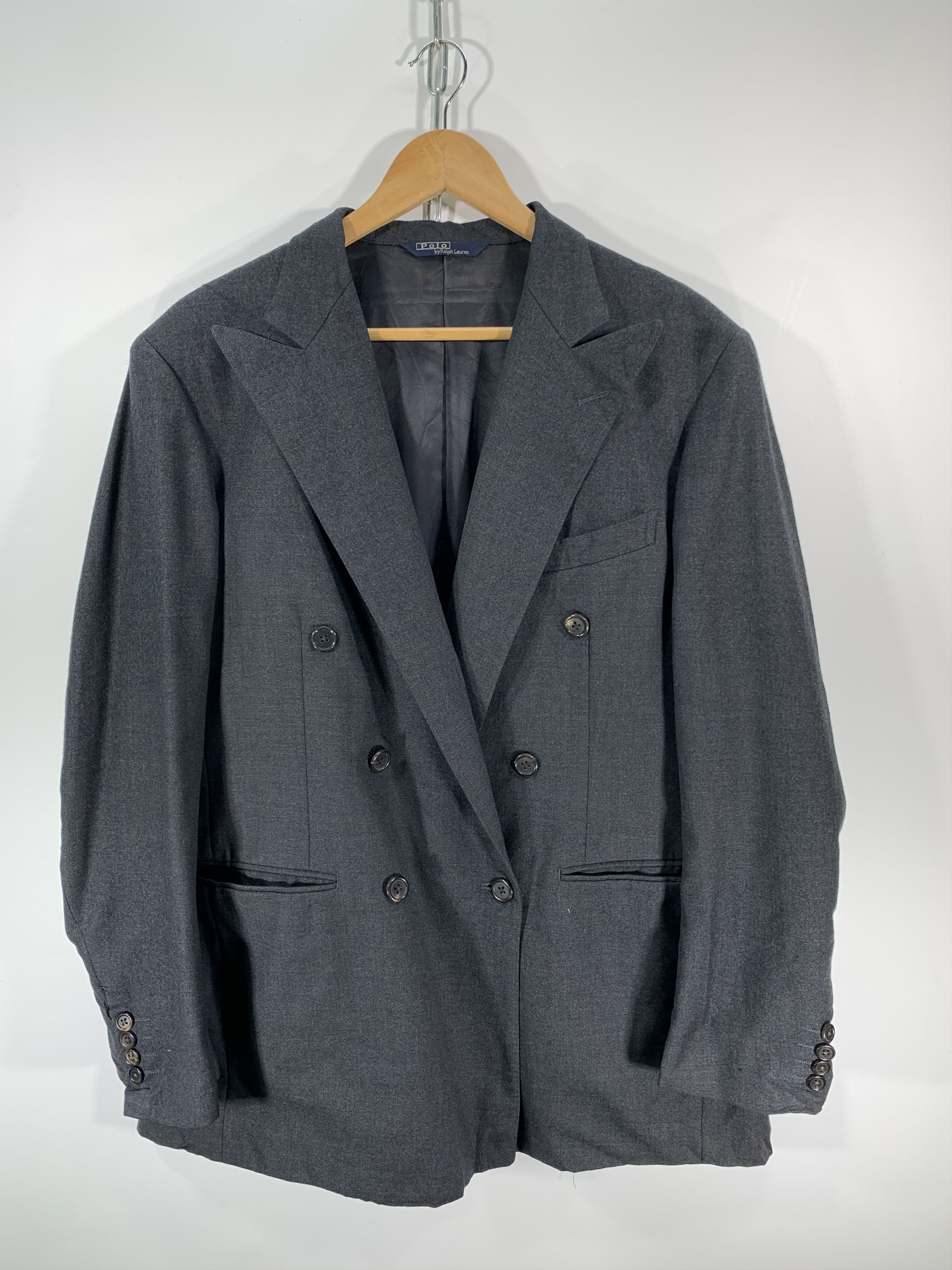 Polo Ralph Lauren ⚡️Vintage Polo Ralph Lauren Wool Blazer Size US S / EU 44-46 / 1 - 1 Thumbnail