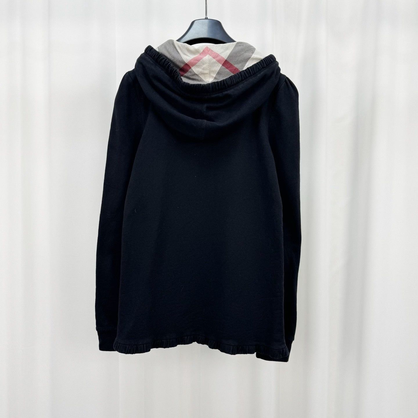 Burberry Burberry Embroidered Equestrian Knight Check Zipped Hoodie Size US S / EU 44-46 / 1 - 2 Thumbnail