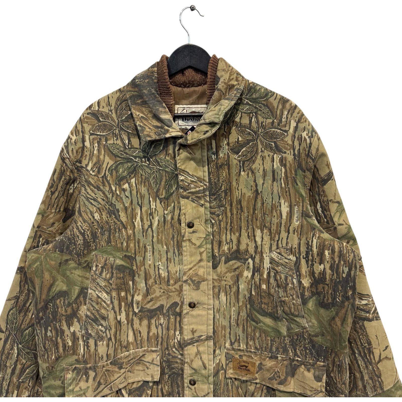 Vintage Vintage Duxbak Camo Flannel Men's XXL Size US XXL / EU 58 / 5 - 2 Thumbnail