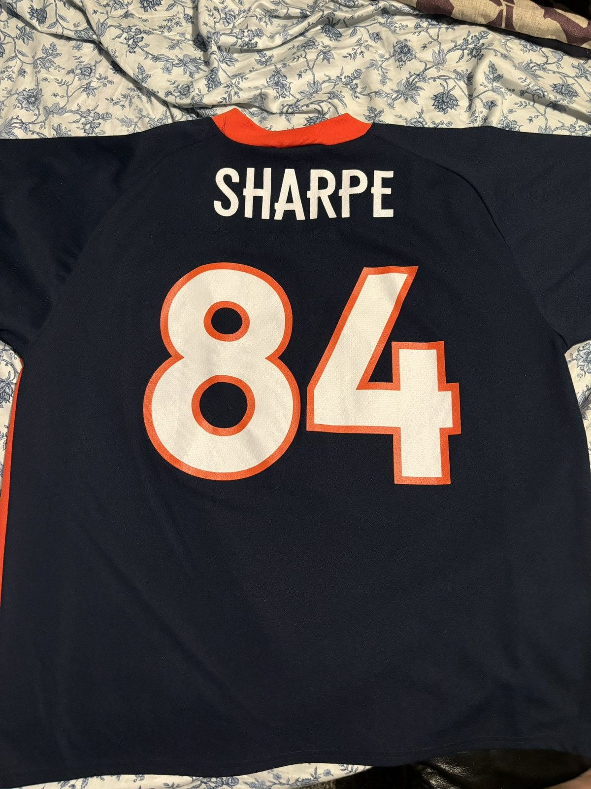 Logo Athletic Shannon Sharpe Bronco Jersey Size US L / EU 52-54 / 3 - 1 Thumbnail