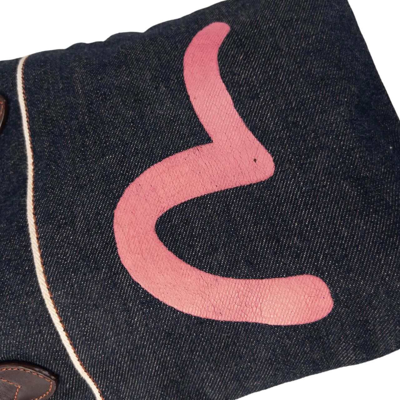 Evisu Vintage Evisu Gull Japanese Denim Handbag Size ONE SIZE - 6 Thumbnail