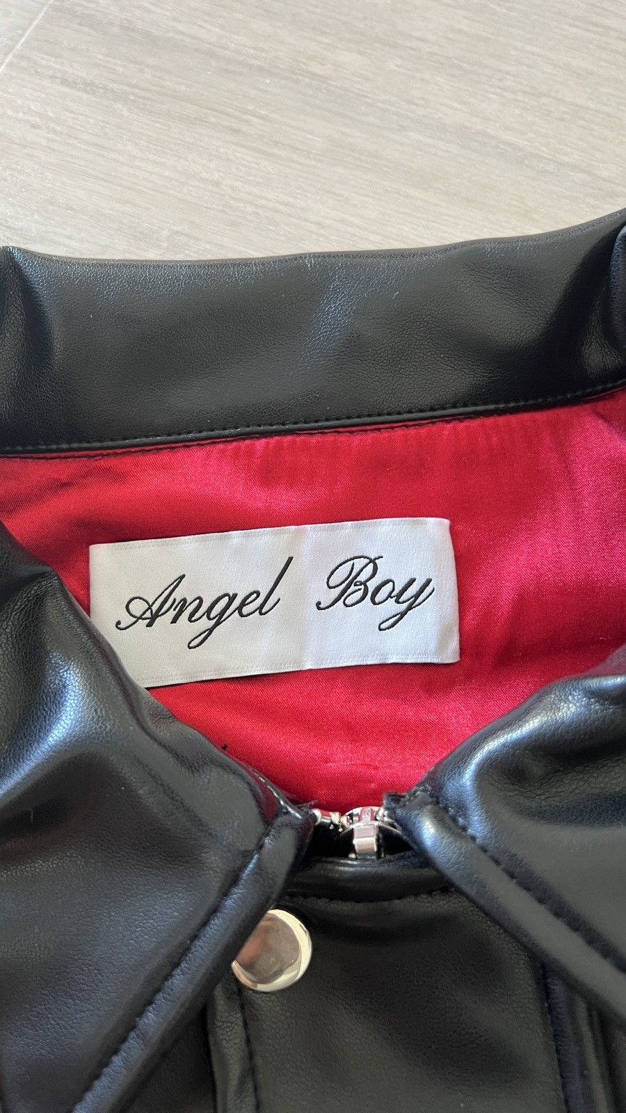 Other Angel Boy Faux Leather Jacket Size US M / EU 48-50 / 2 - 3 Thumbnail