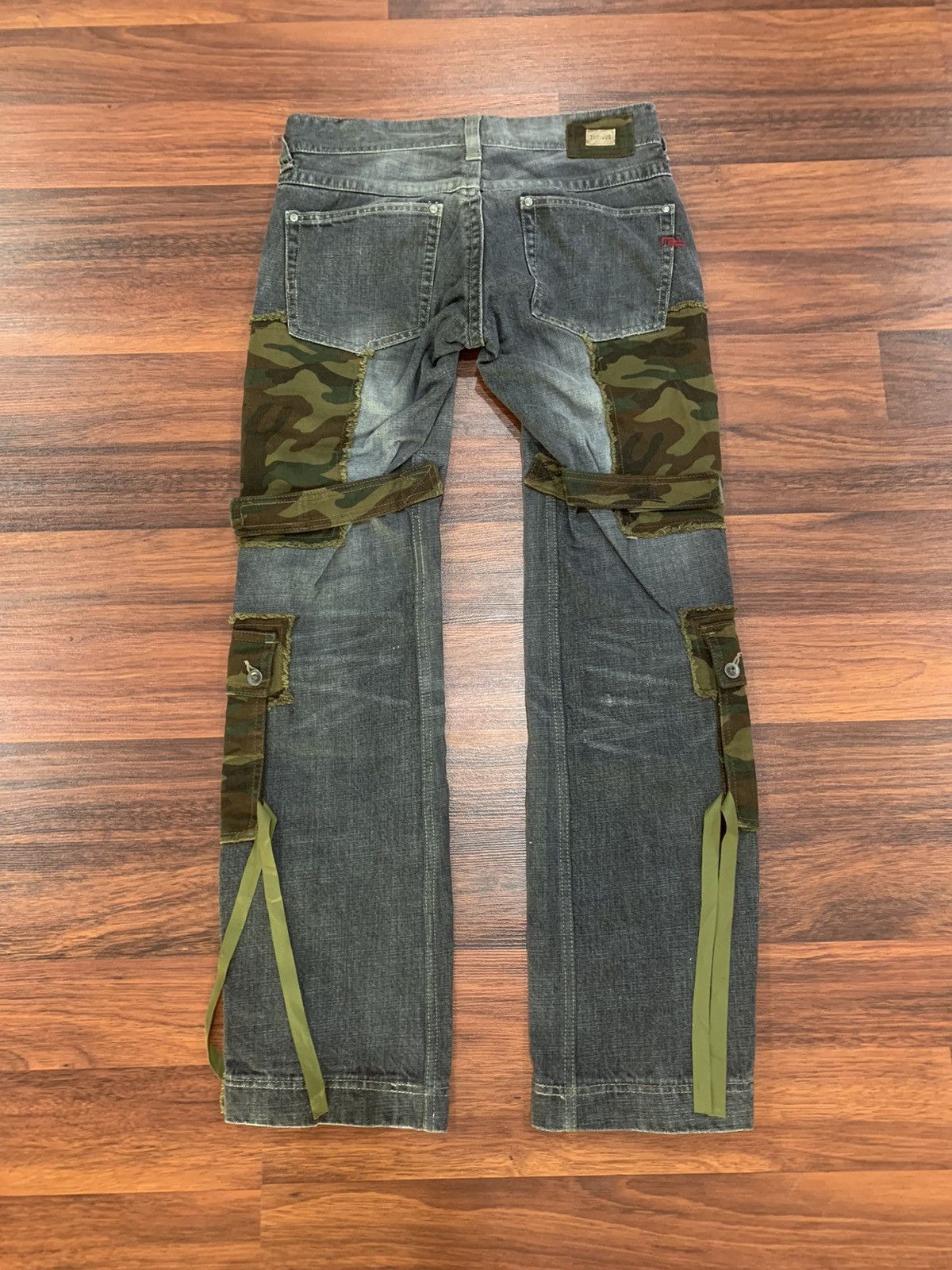 If Six Was Nine × Nicole Club 💥Rare💥Nicole Club For Men Cargo Jeans Size US 32 / EU 48 - 5 Thumbnail