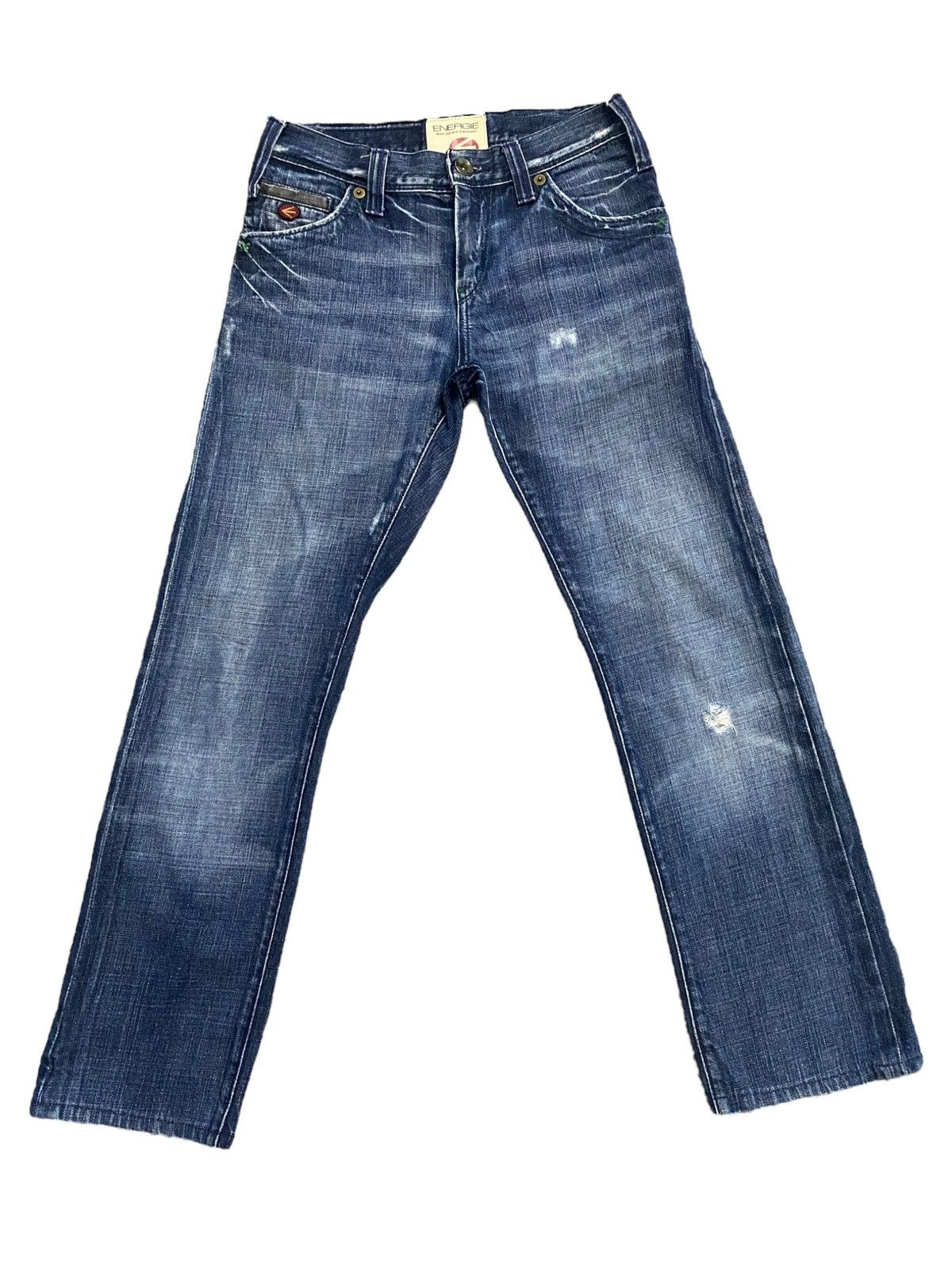 Energie × If Six Was Nine × Le Grande Bleu (L.G.B.) Vintage Energie Distress Jeans Size US 28 / EU 44 - 1 Thumbnail