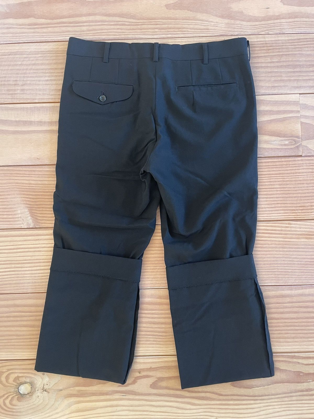 Comme des Garcons Homme Plus Light wool cropped pants Size US 30 / EU 46 - 2 Thumbnail