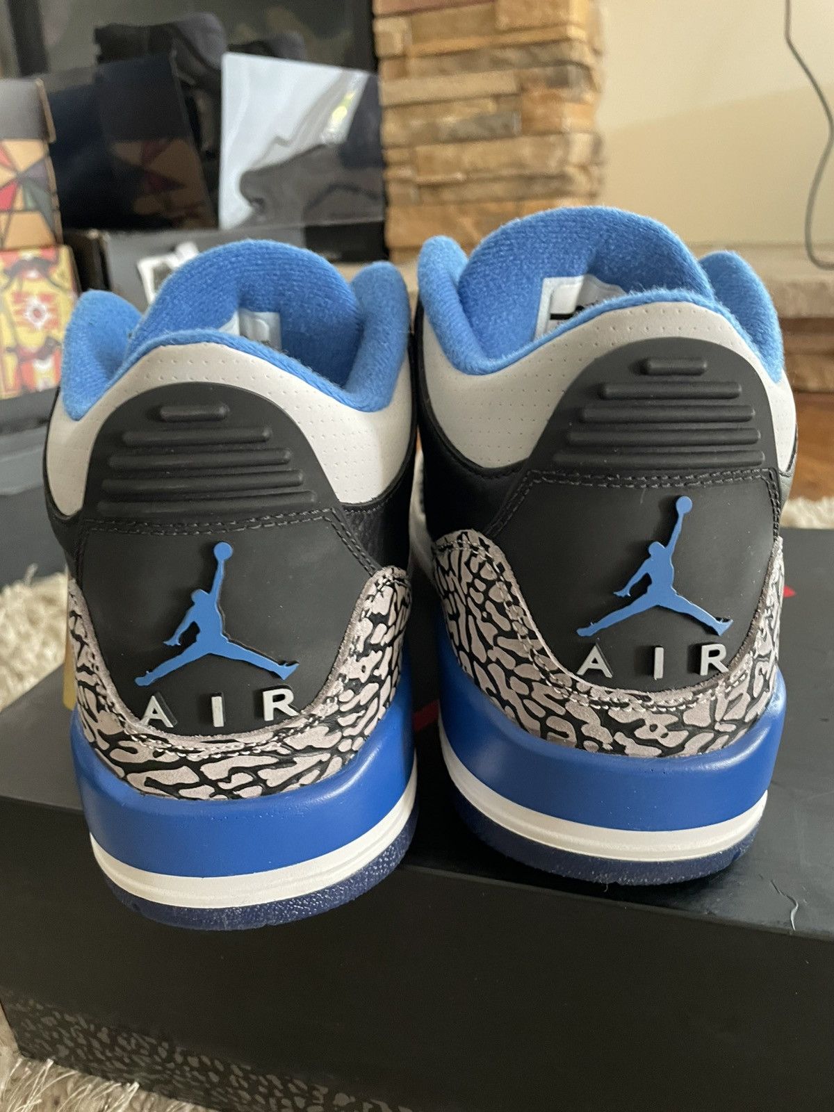 Jordan Brand Jordan 3 Sport Blue 2014 Size US 8.5 / EU 41-42 - 6 Thumbnail