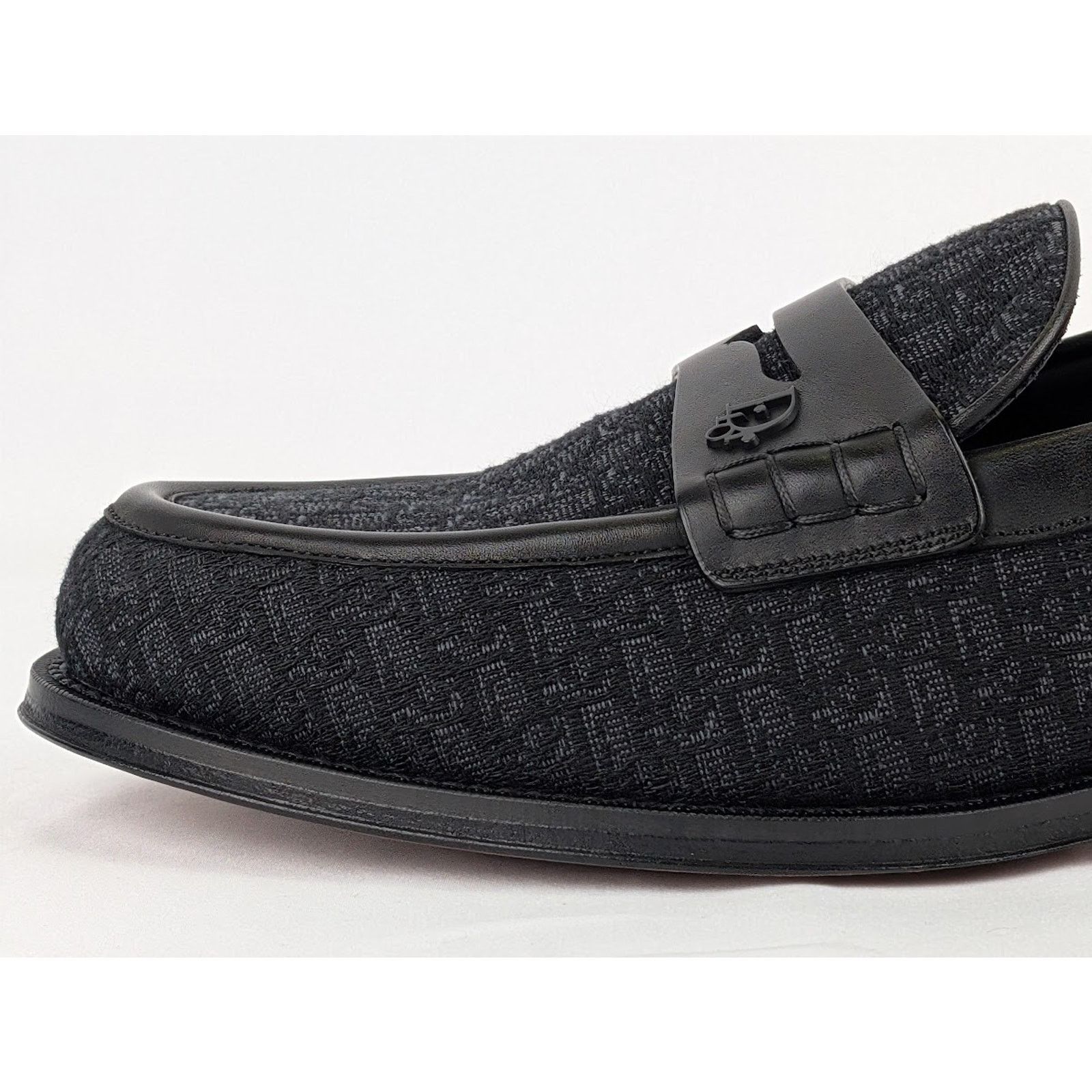 Dior o1rshd1 Granville Loafer Do Jacquard in Black Size US 8 / EU 41 - 4 Thumbnail