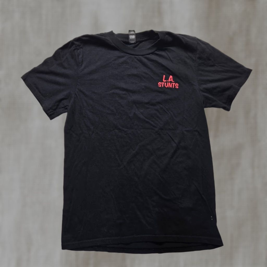 Vintage L.A. Stunts Black Short Sleeve Unisex Tee Shirt Adult Men's Size S Small Size US S / EU 44-46 / 1 - 1 Thumbnail