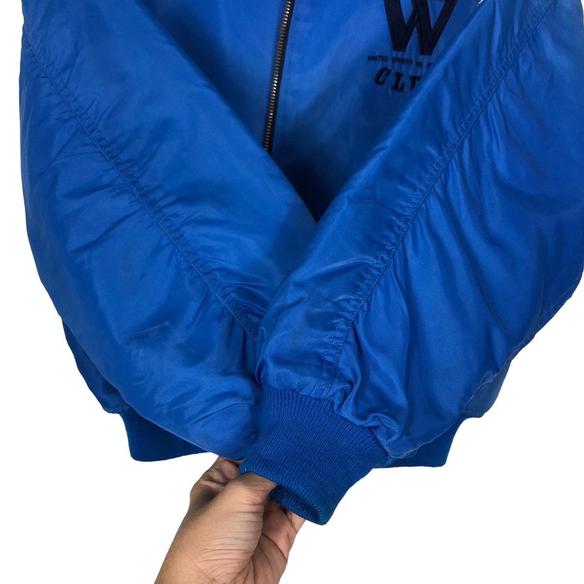 Japanese Brand 🔥Vintage Bomber Jacket Big Event Sport HFL Big Logo Size US S / EU 44-46 / 1 - 12 Thumbnail