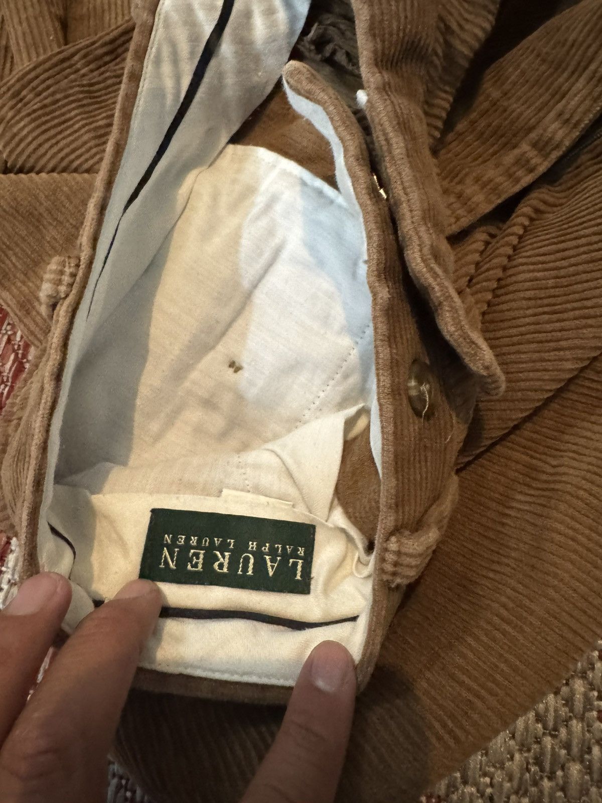 Polo Ralph Lauren Ralph Lauren Men’s Baggy Corduroy Pants Sz 38 Size US 38 / EU 54 - 3 Thumbnail